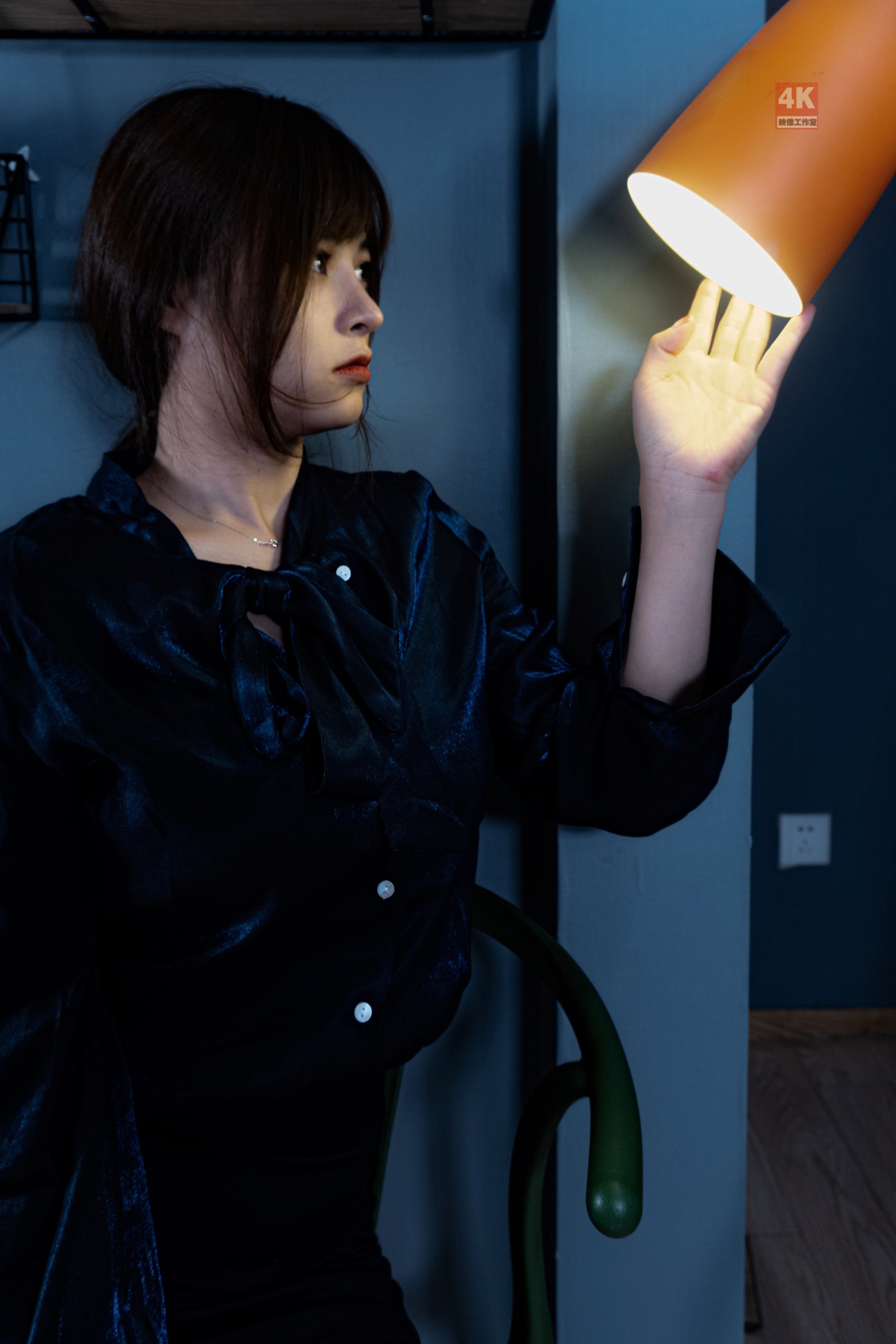 [Ligui丽柜]网络丽人 2021.06.22 Model《黑秘书 ro 白秘第20张