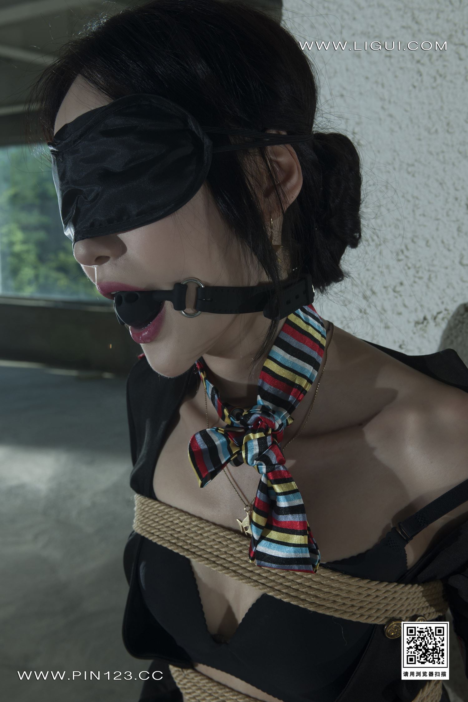 [Ligui丽柜]2022.09.02 劫持空姐 心心第18张