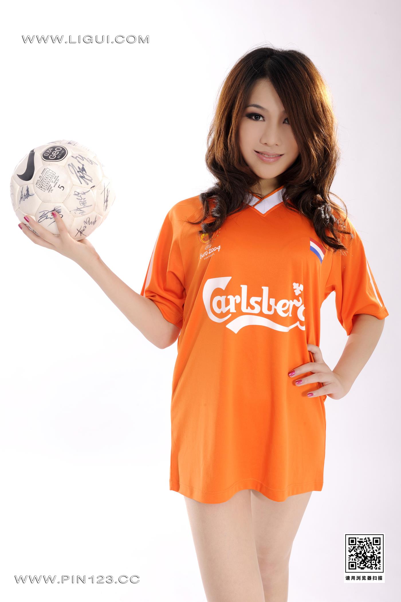 [Ligui丽柜]2022.11.30 经典回顾 足球宝贝 文静第2张