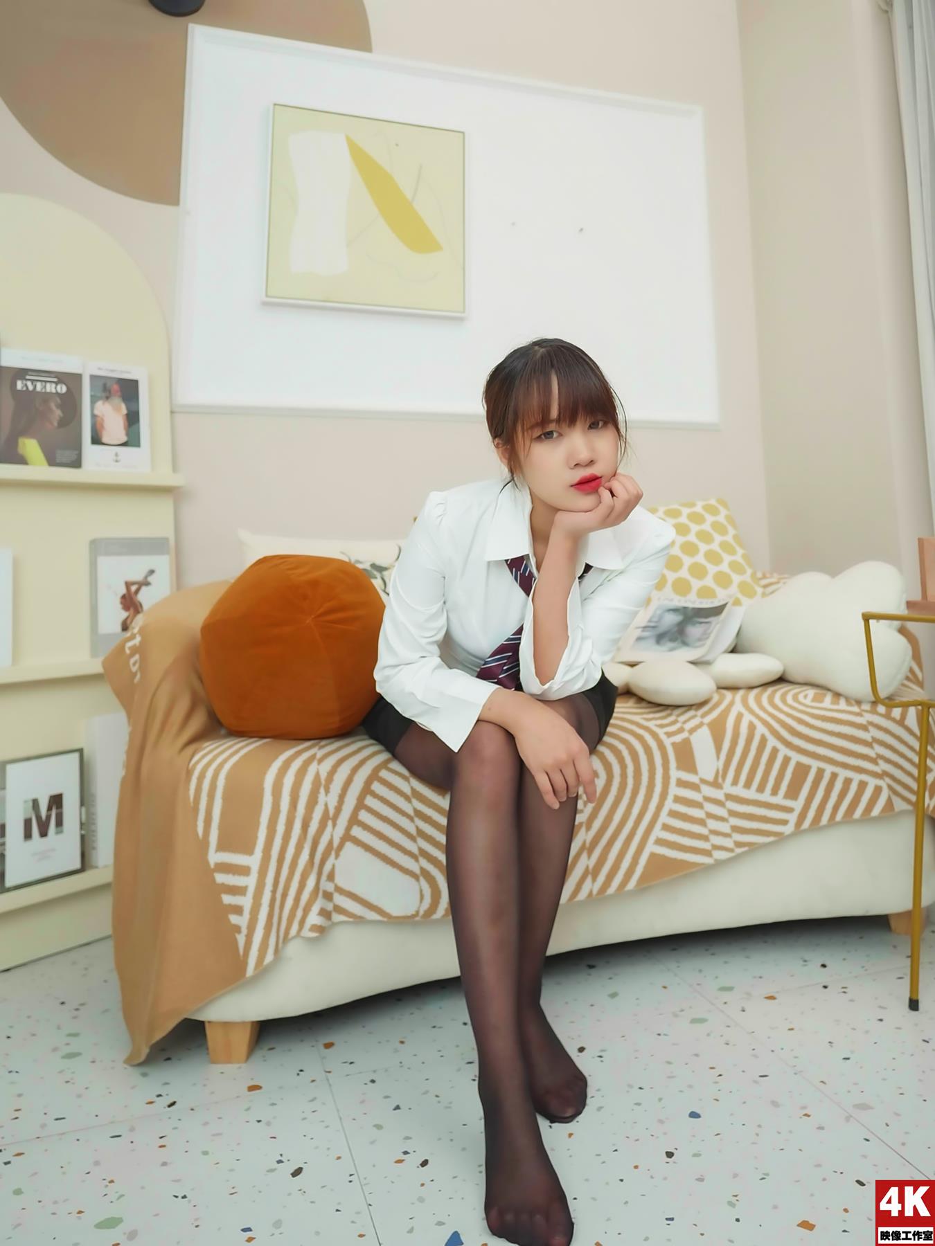 [Ligui丽柜]2022.09.13 你的JK女孩 果果吖第16张