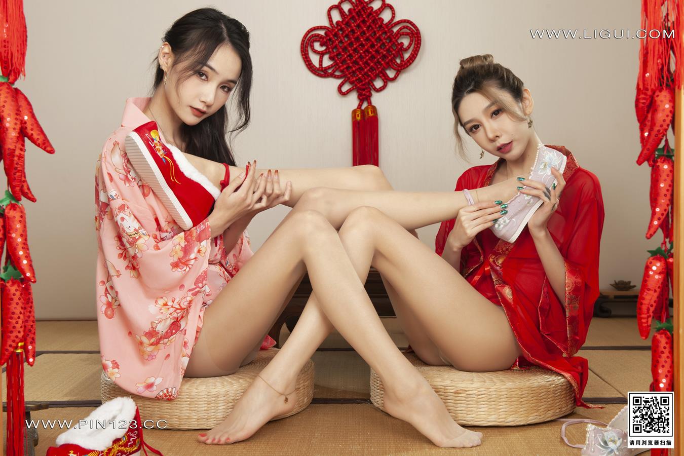 [Ligui丽柜]2023.01.19 花足迎春(上) 兔子＆心心第14张