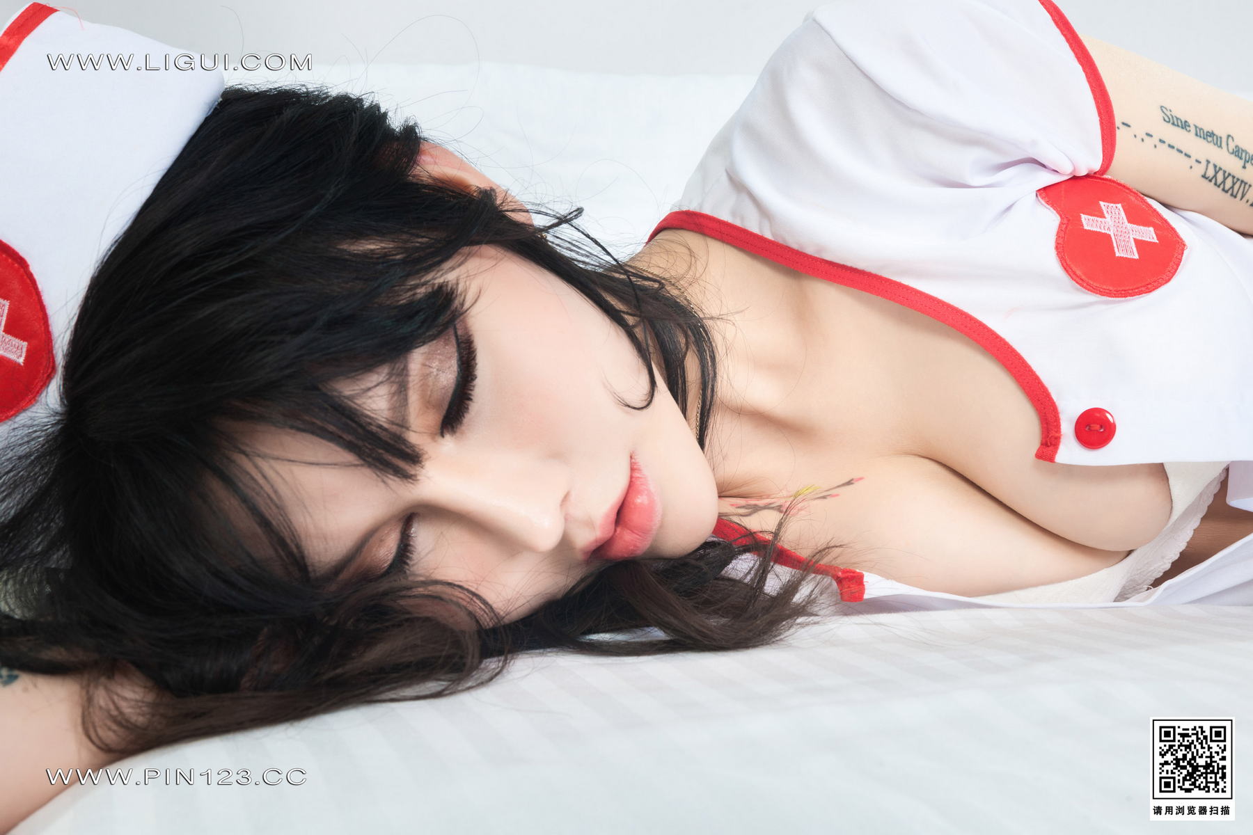 [Ligui丽柜] 2023.04.17《白丝天使》猫猫第5张