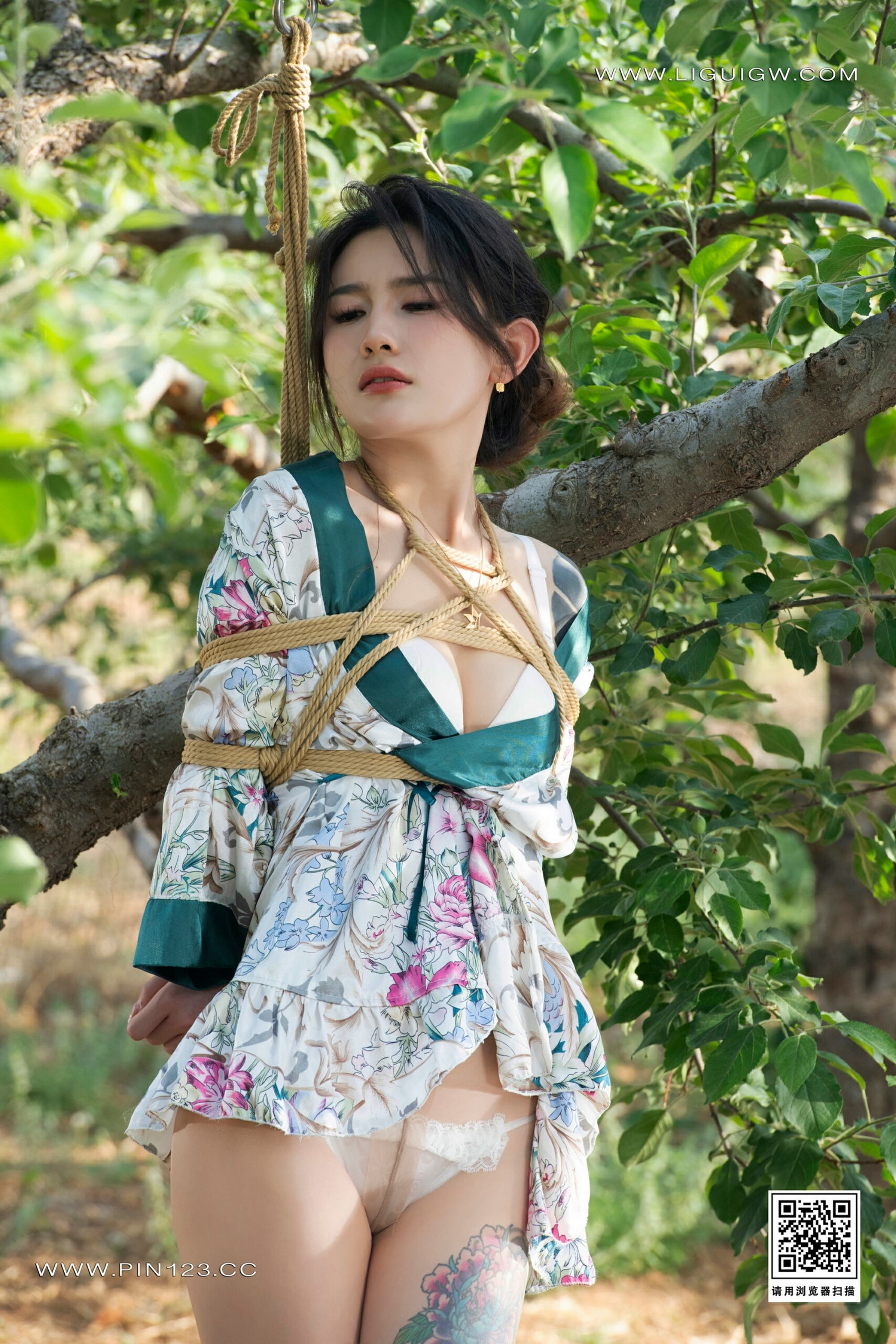 [Ligui丽柜] 2024.07.12《甜甜户外美束-会员定制》甜甜第6张