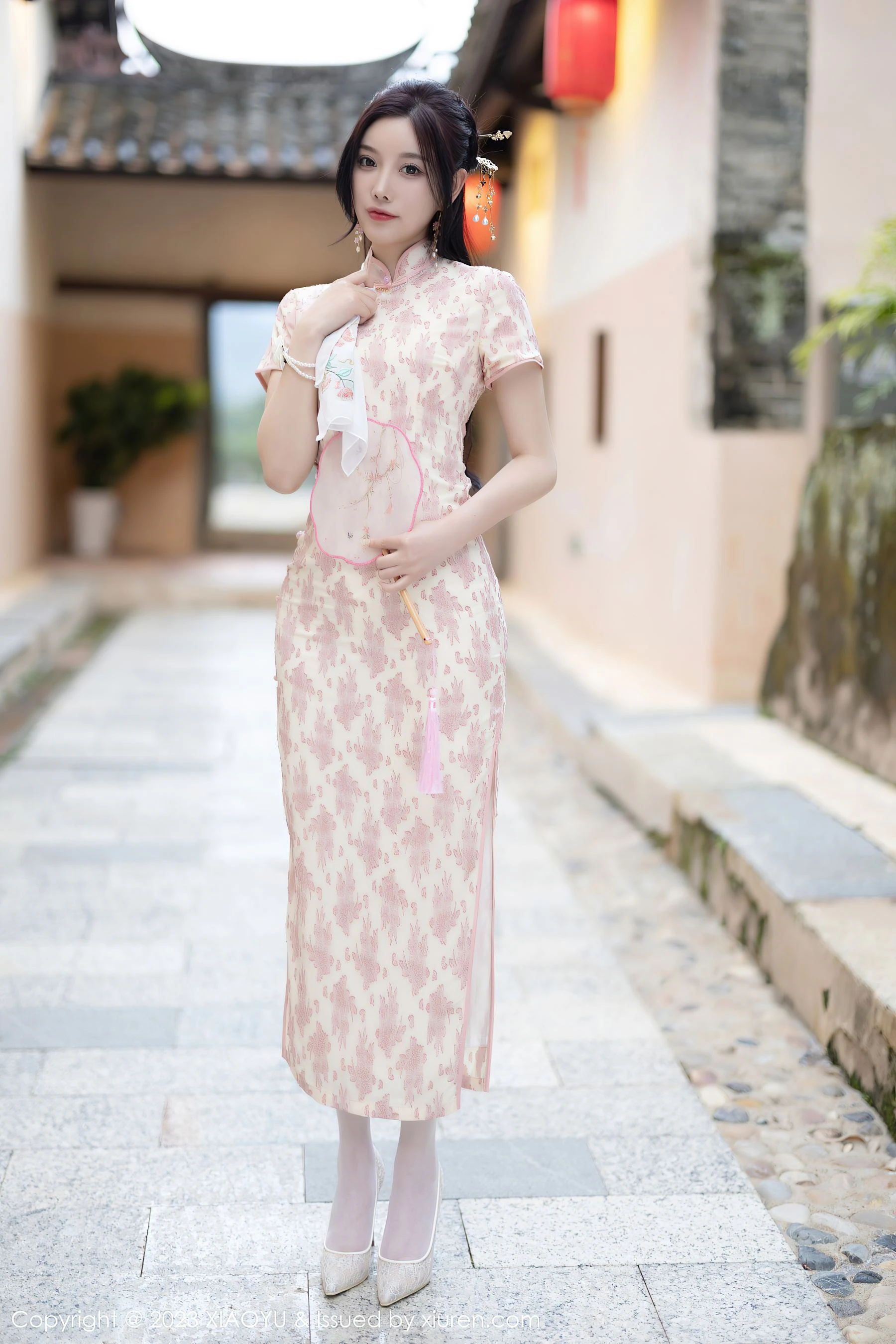 语画界 VOL.993 杨晨晨Yome 旗袍美腿第18张