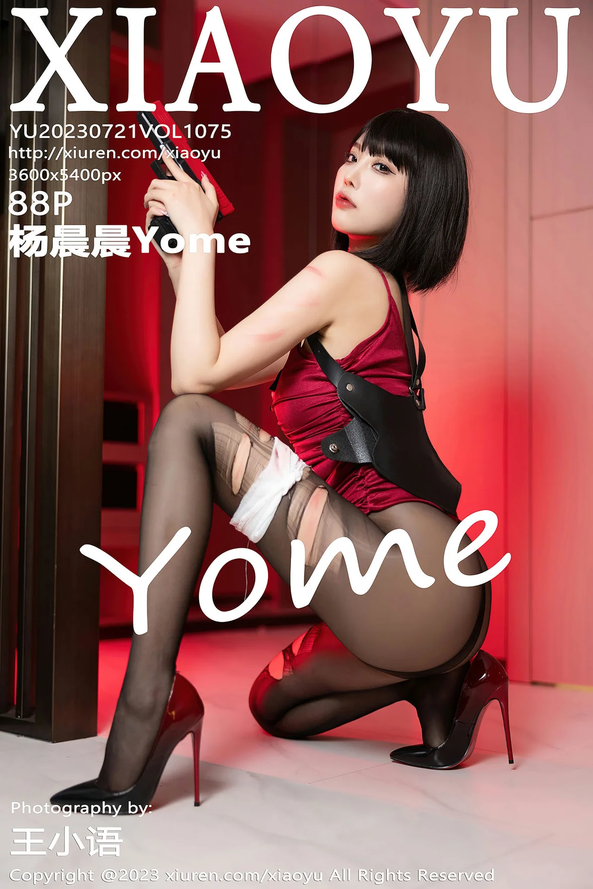  XIAOYU 语画 Vol.1075 杨晨晨Yome 女枪手扮演性感写真 [89P]第30张