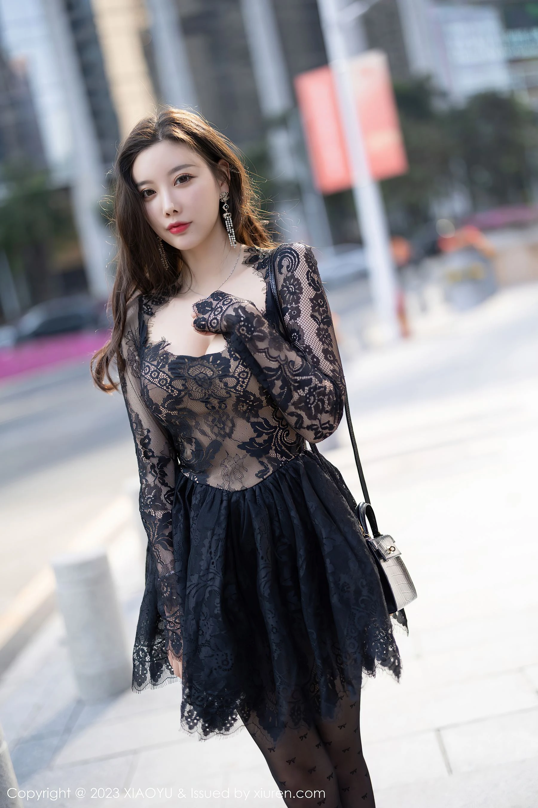 语画界 VOL.988 杨晨晨Yome 黑丝美臀第12张