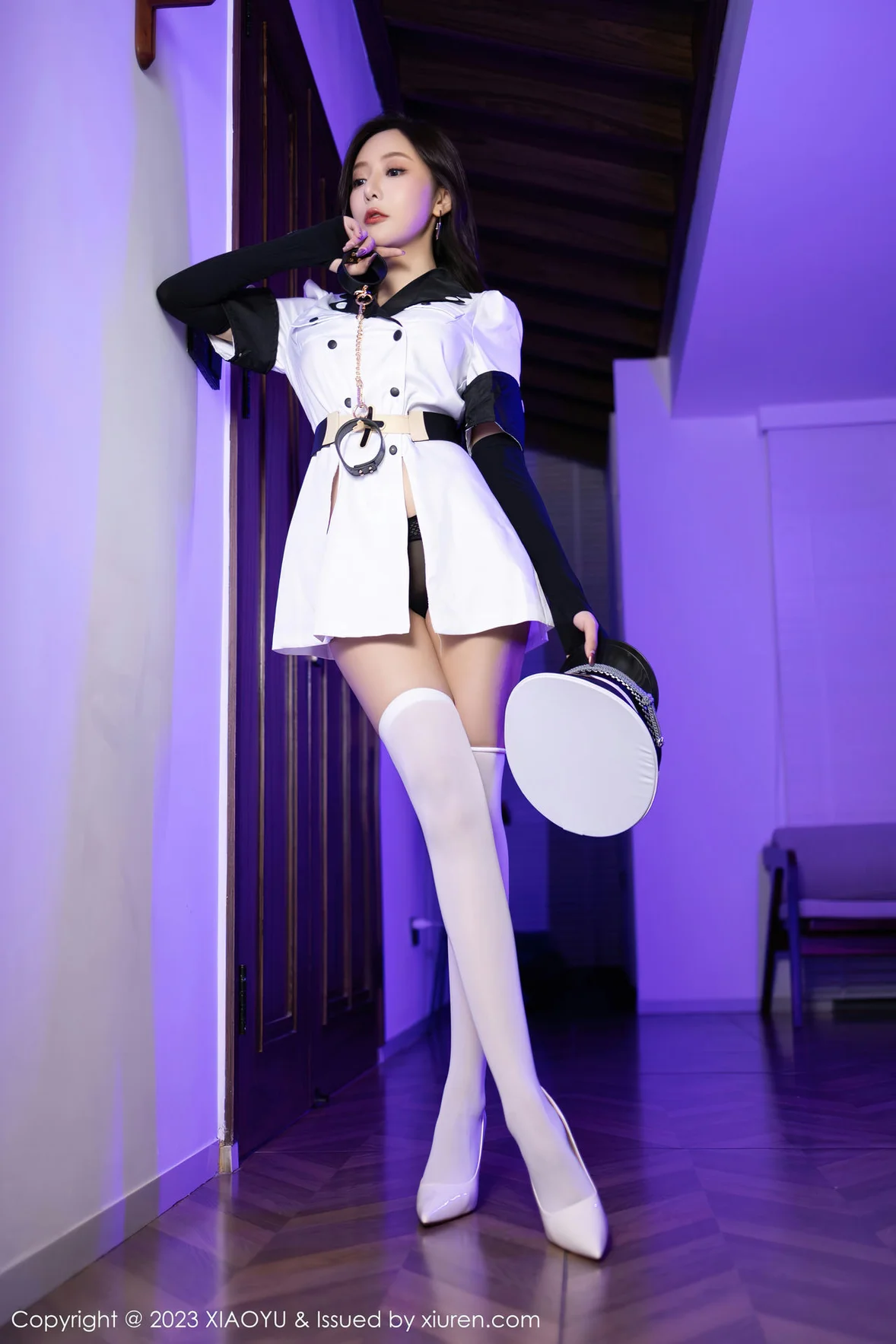  语画界 Vol.1103 王馨瑶yanni 白色水手制服性感写真 [82P]第4张