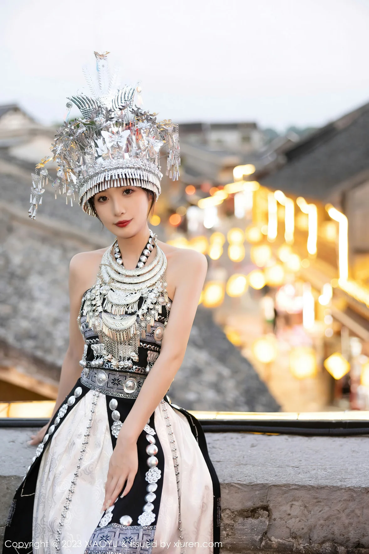  XIAOYU 语画 Vol.1071 林星阑 浅色薄纱贵州旅拍 [94P]第28张