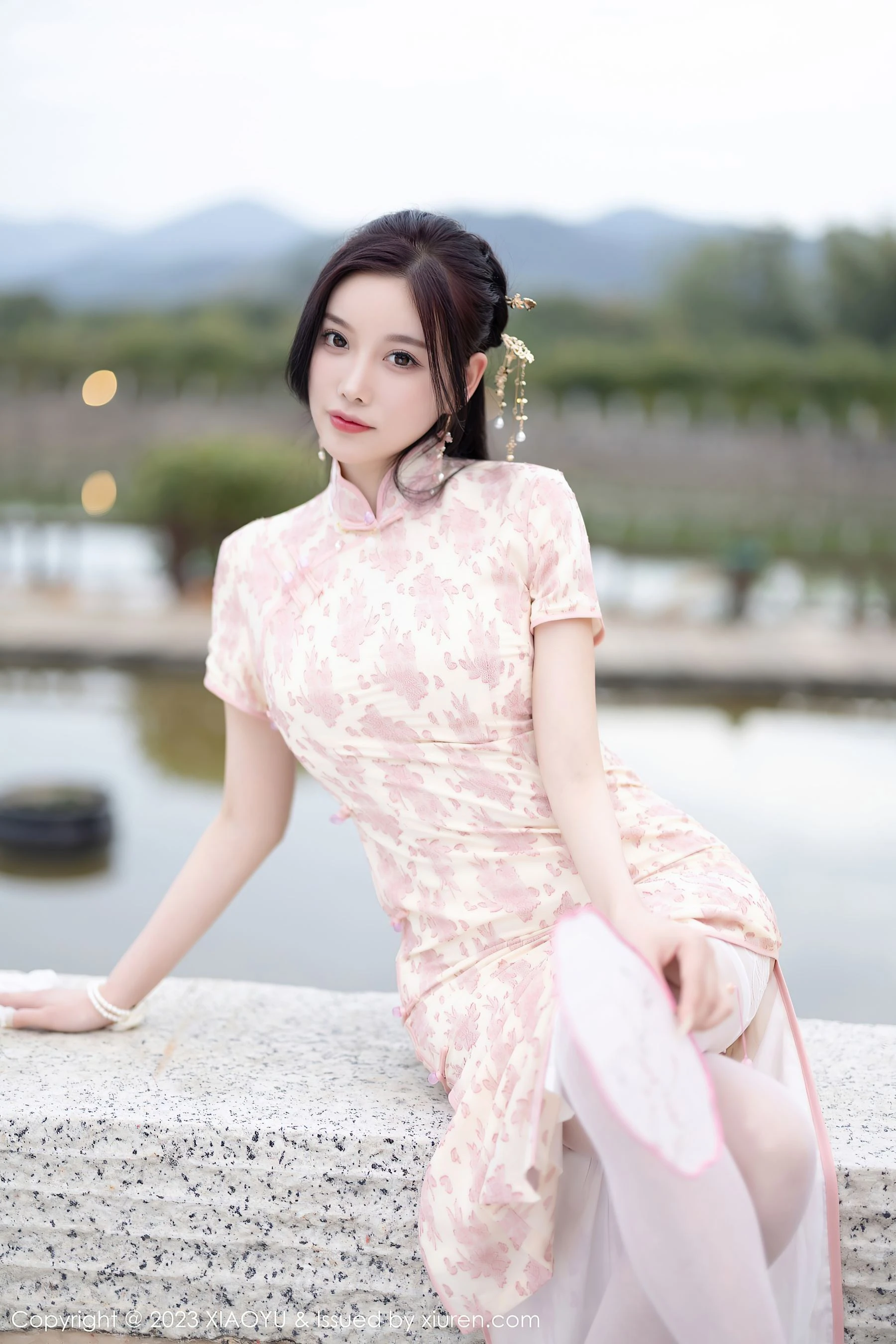 语画界 VOL.993 杨晨晨Yome 旗袍美腿第29张