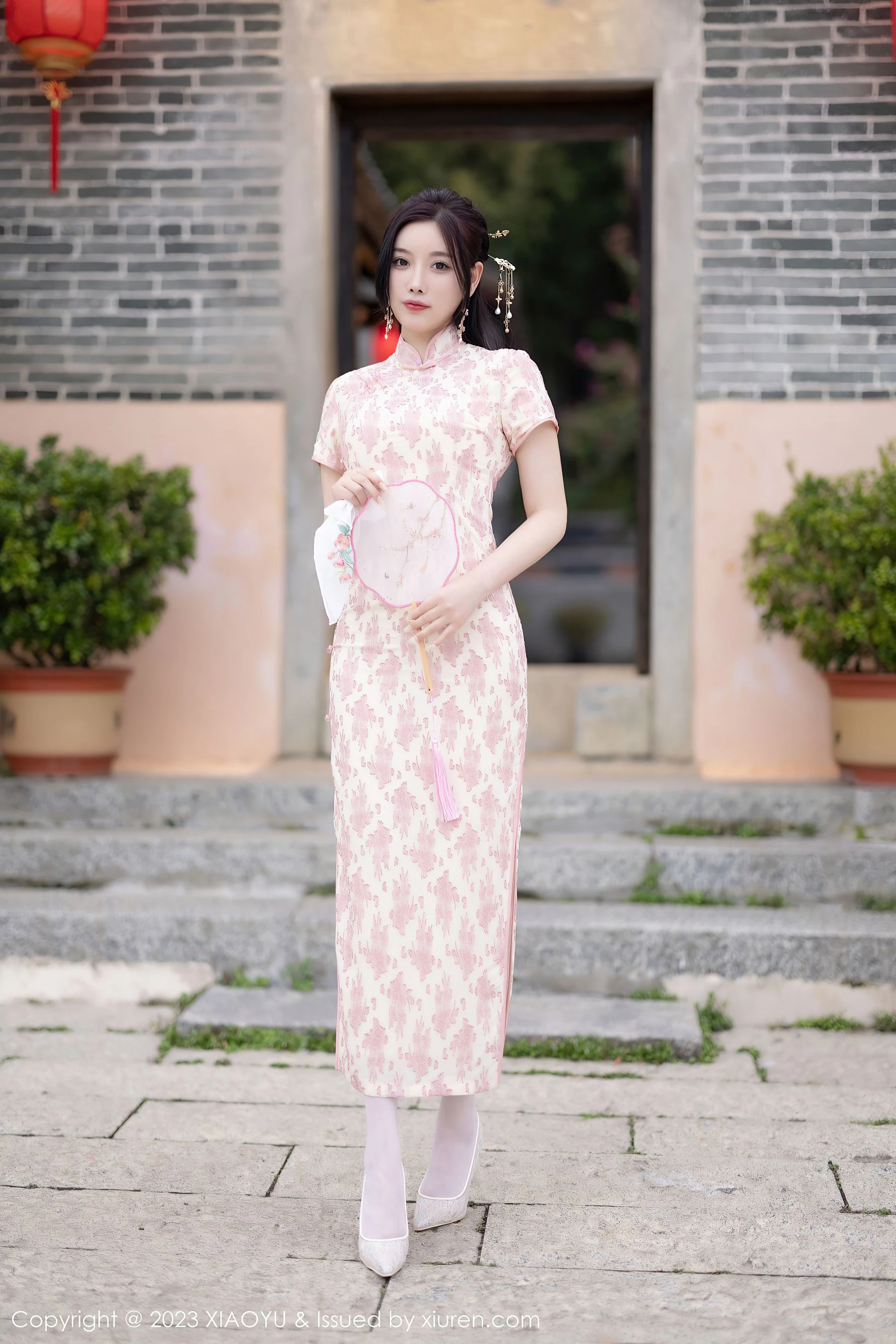 语画界 VOL.993 杨晨晨Yome 旗袍美腿第23张