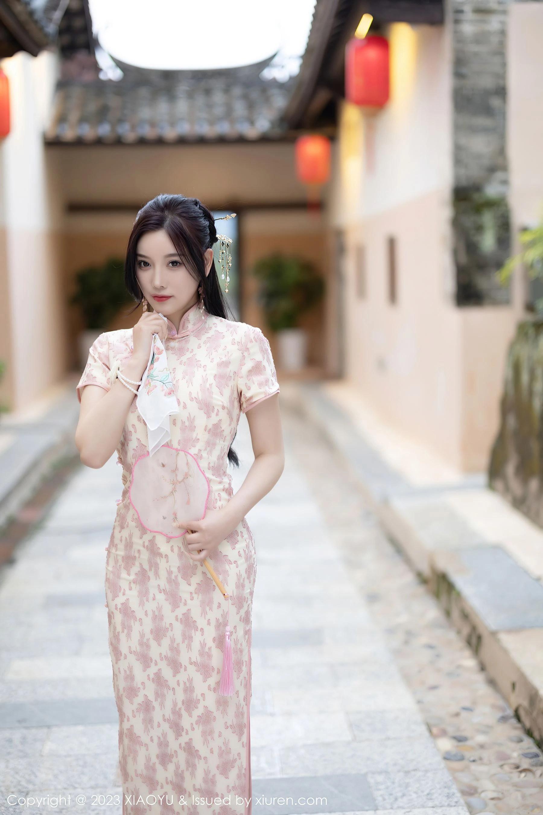 语画界 VOL.993 杨晨晨Yome 旗袍美腿第18张