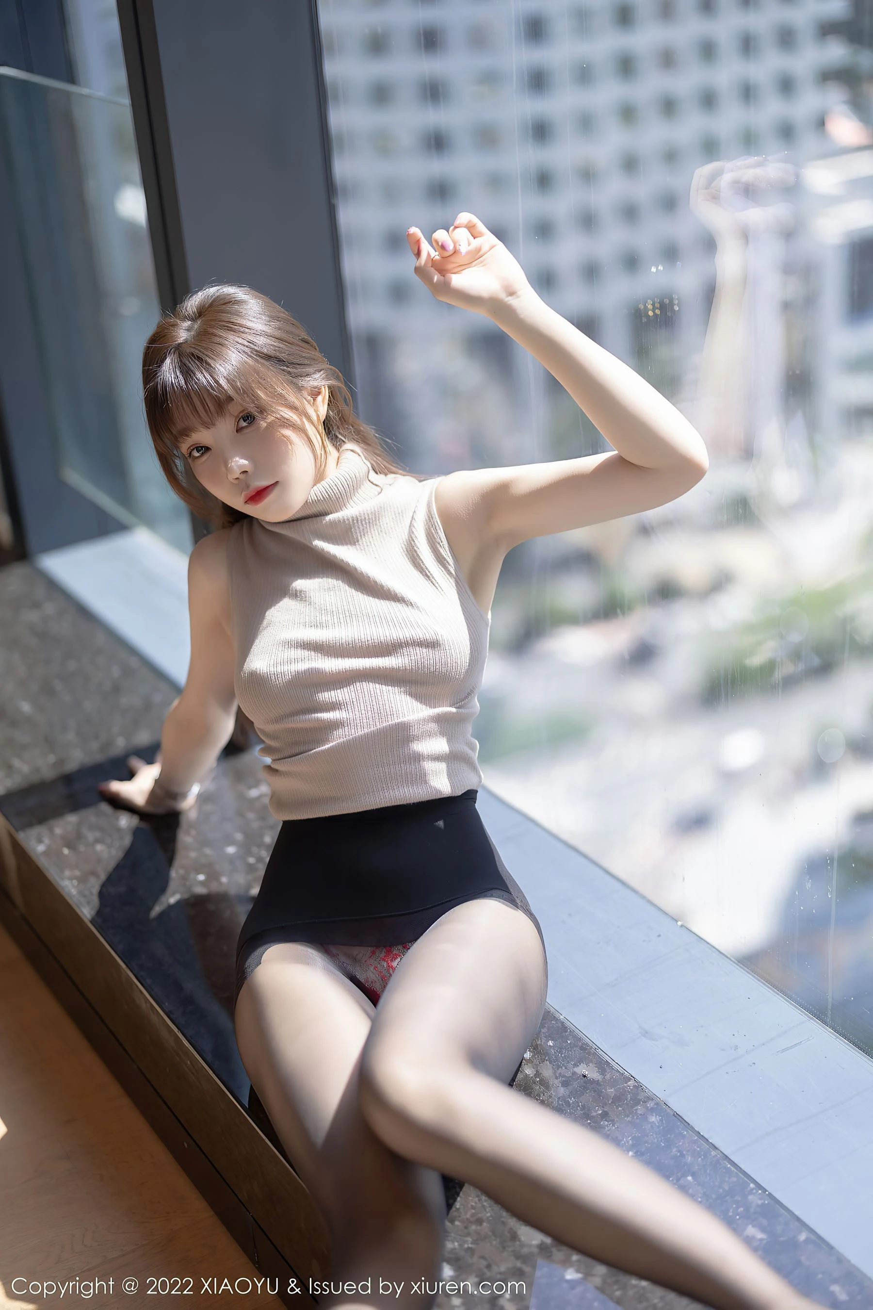 语画界 VOL.808 芝芝Booty 黑丝美腿第12张