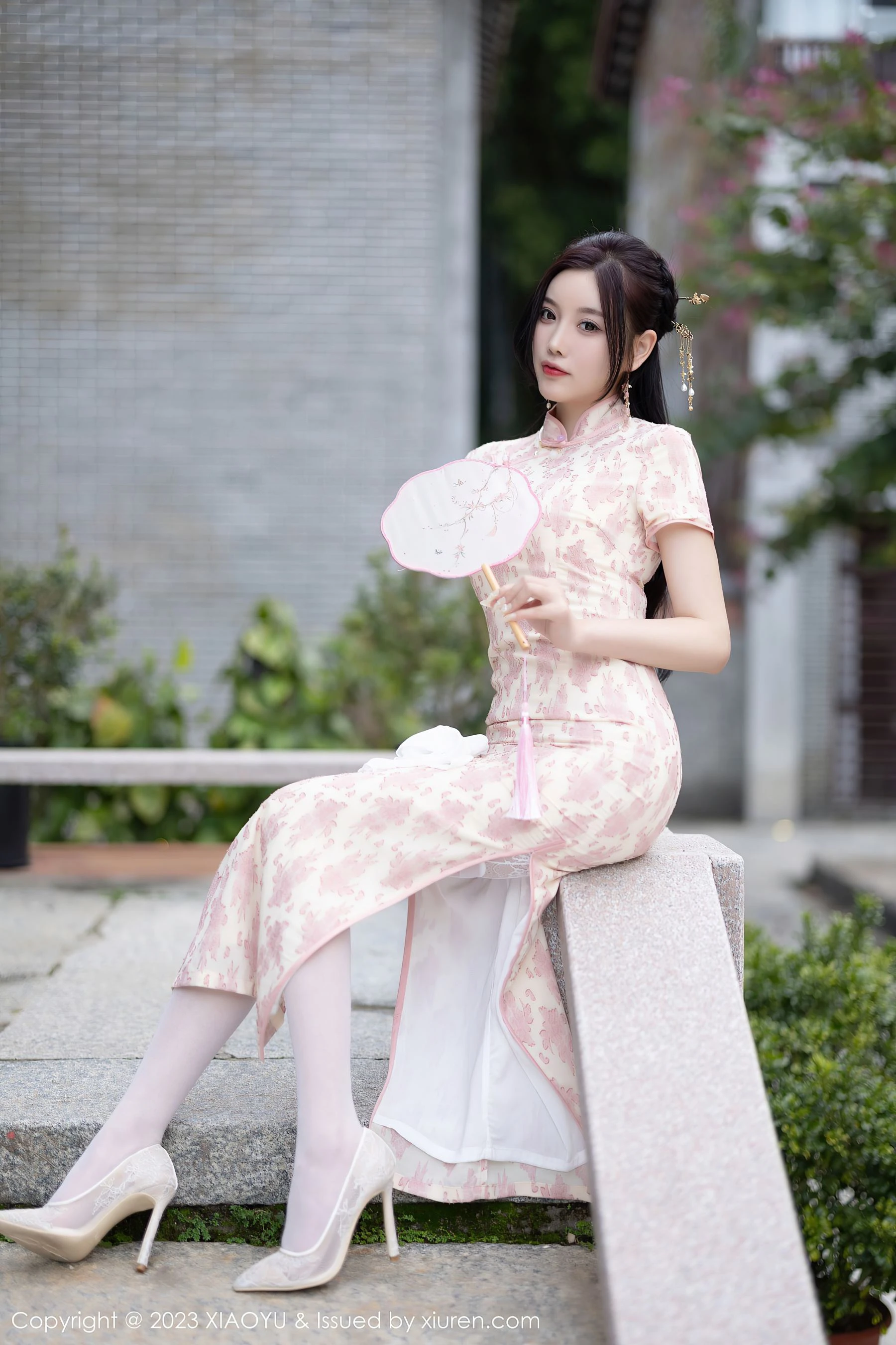 语画界 VOL.993 杨晨晨Yome 旗袍美腿第19张