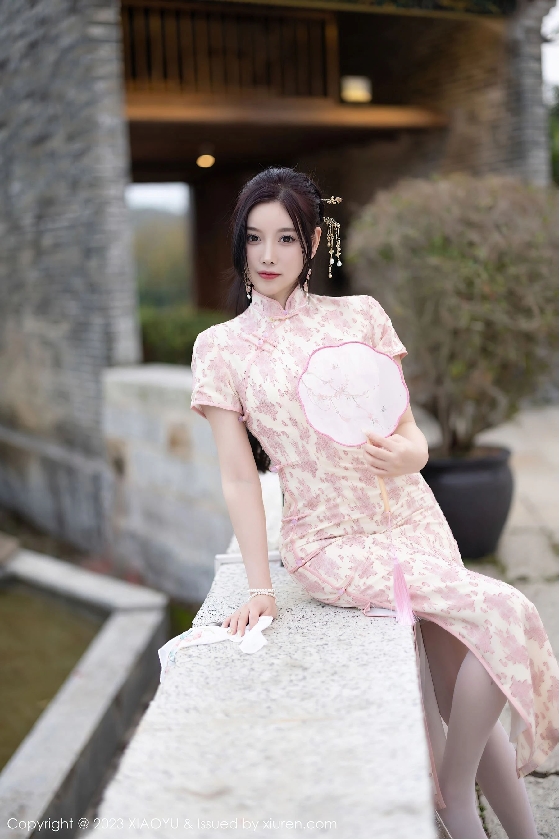 语画界 VOL.993 杨晨晨Yome 旗袍美腿第25张