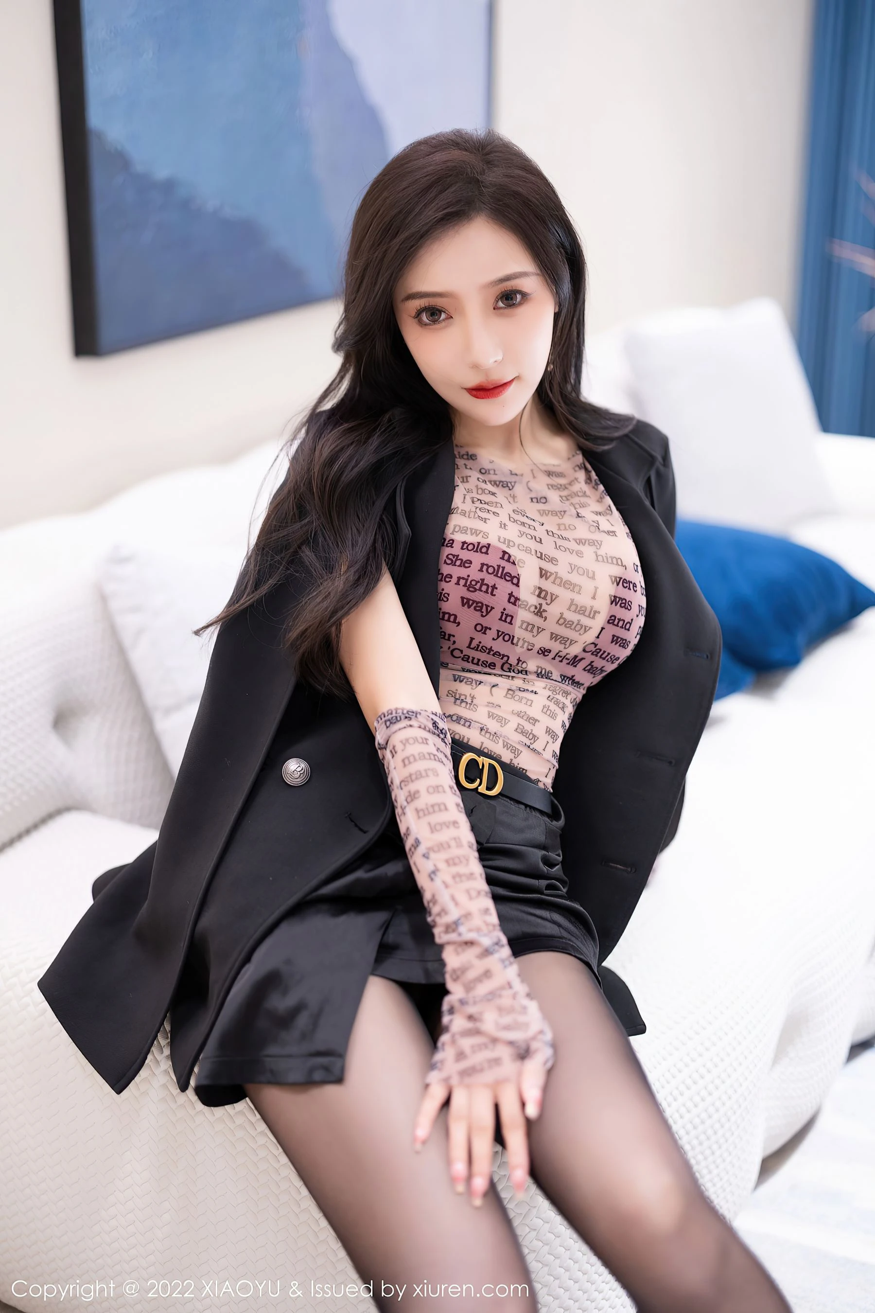  语画界 VOL.916 王馨瑶yanni 黑丝美腿第30张