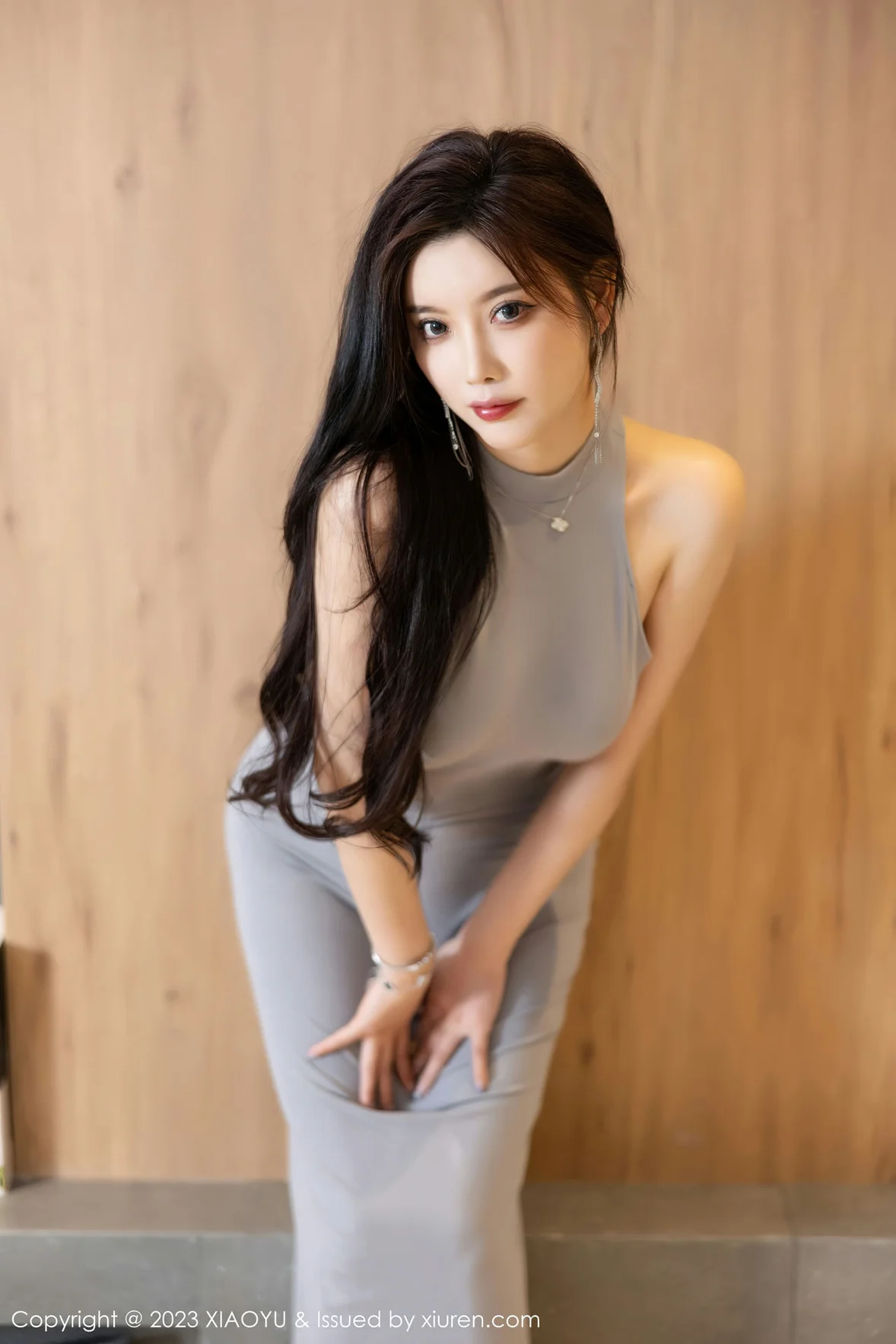  XIAOYU 语画界 Vol.1051 杨晨晨Yome 灰色镂空连衣贵州旅拍 [88P]第21张