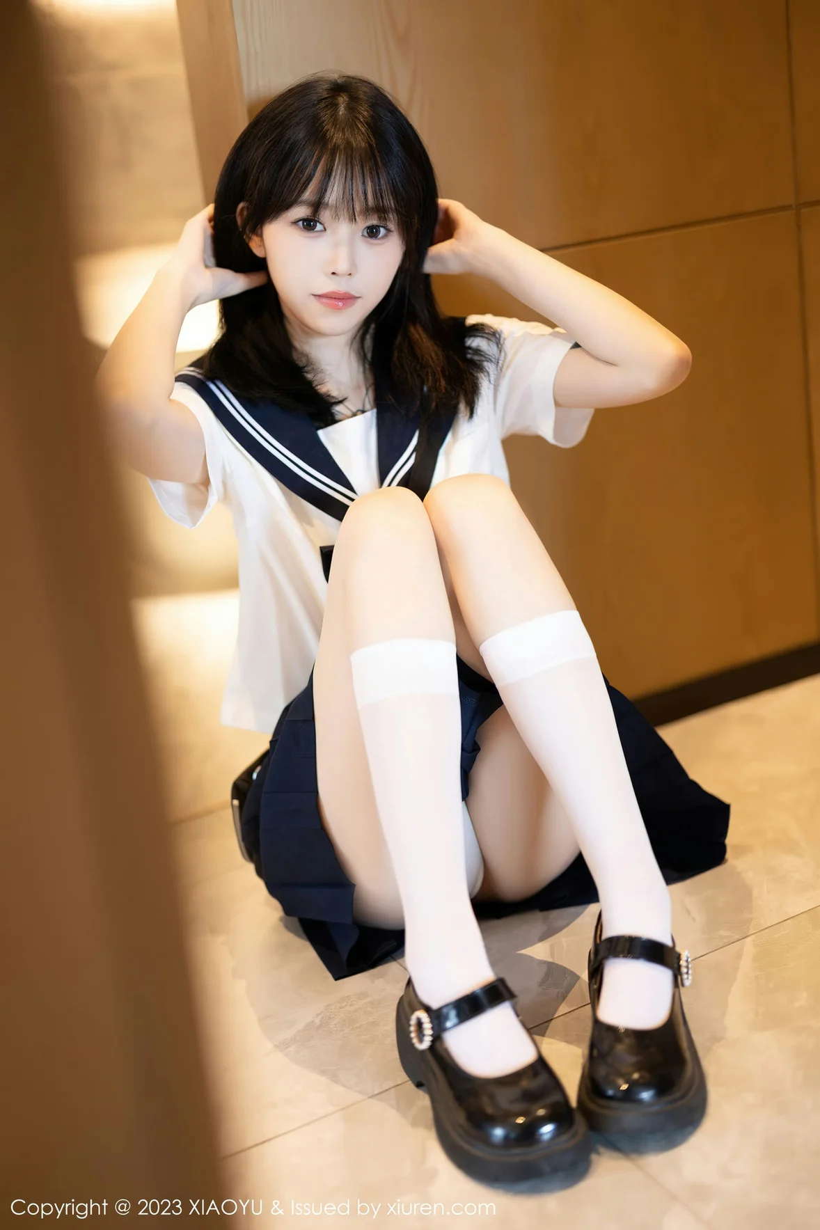  XIAOYU 语画 Vol.1087 奶瓶. 白色学妹服饰性感写真 [89P]第6张