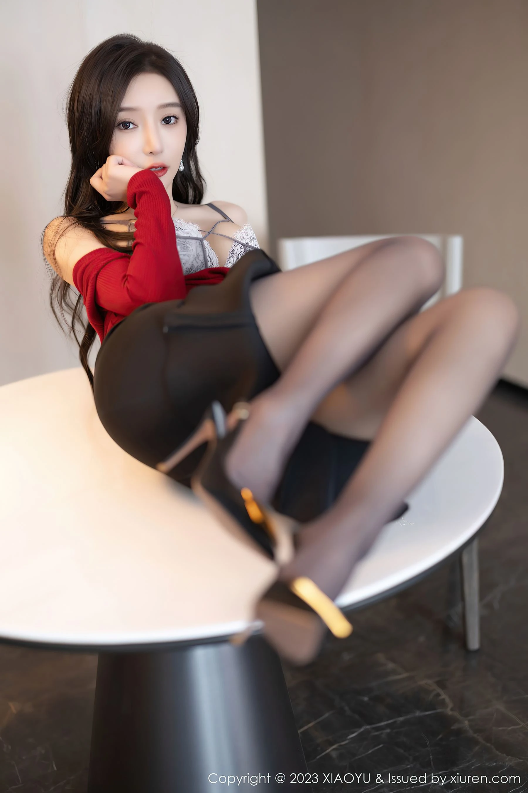 语画界 VOL.987 王馨瑶yanni 黑丝美臀第4张