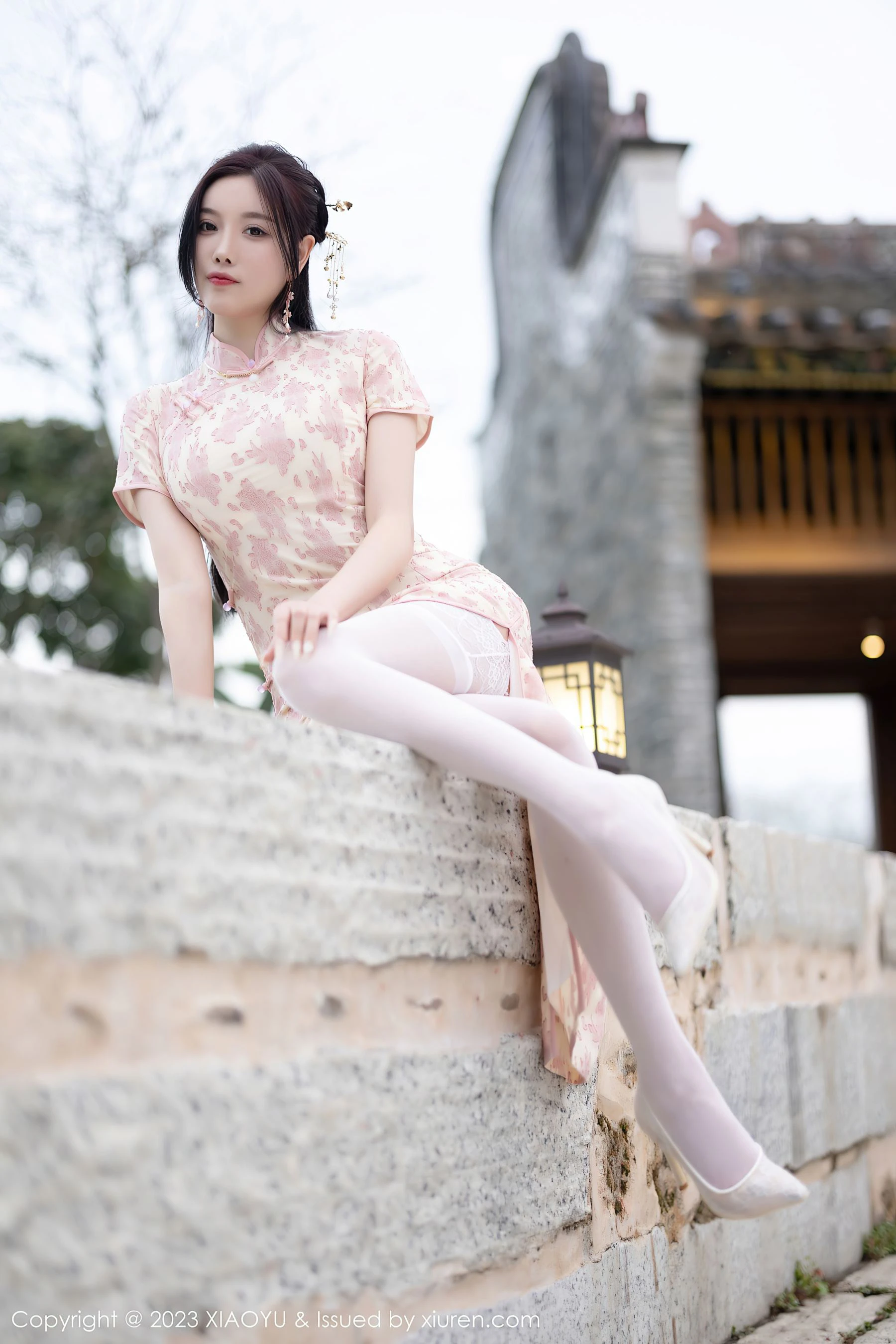 语画界 VOL.993 杨晨晨Yome 旗袍美腿第26张