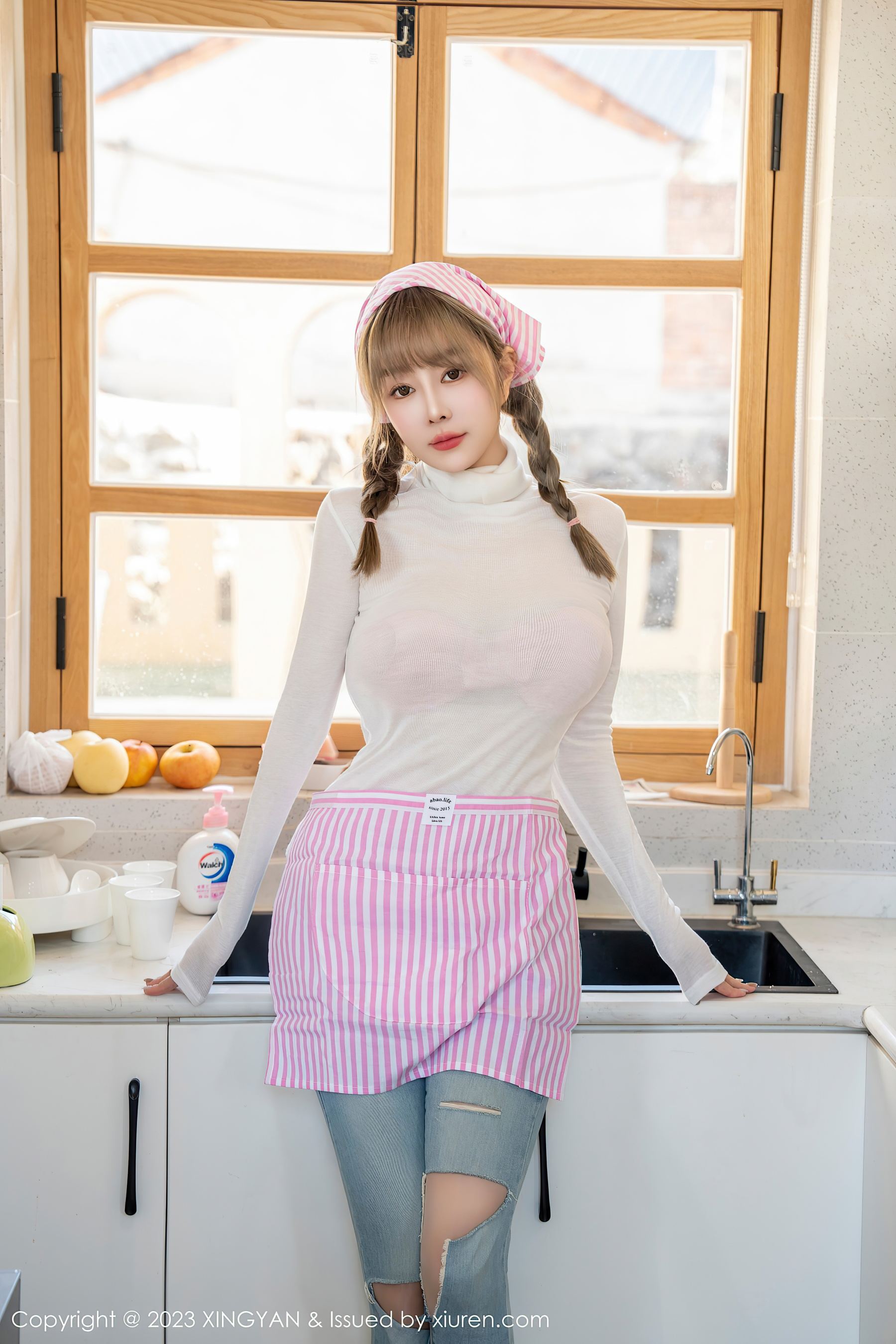 星颜社 VOL.165 王雨纯 牛仔裤美臀第22张