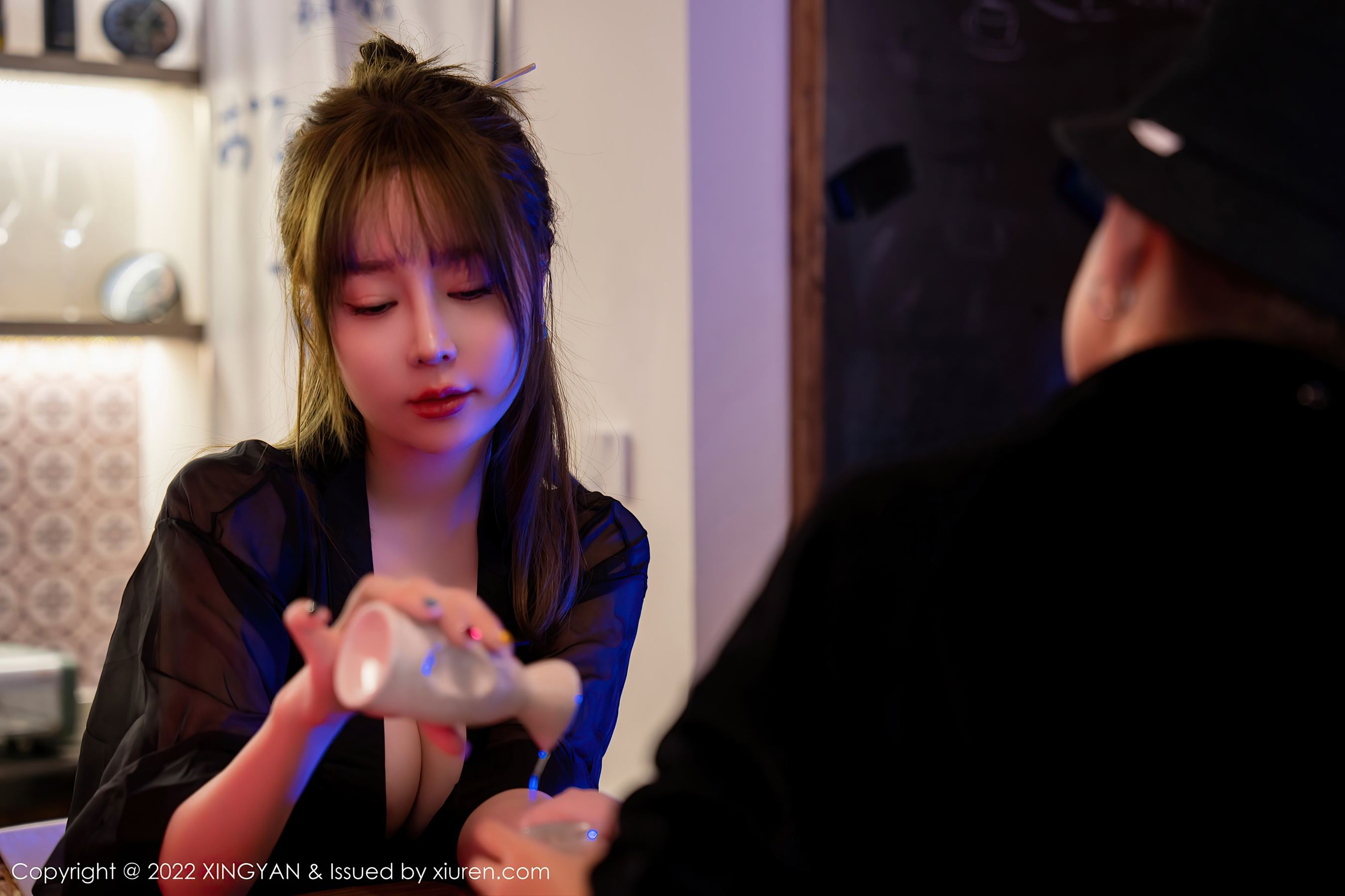 星颜社 VOL.163 王雨纯 黑丝美臀第16张