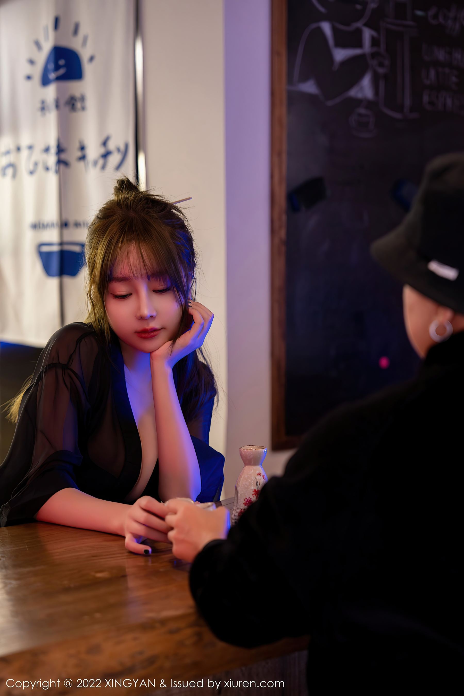 星颜社 VOL.163 王雨纯 黑丝美臀第15张