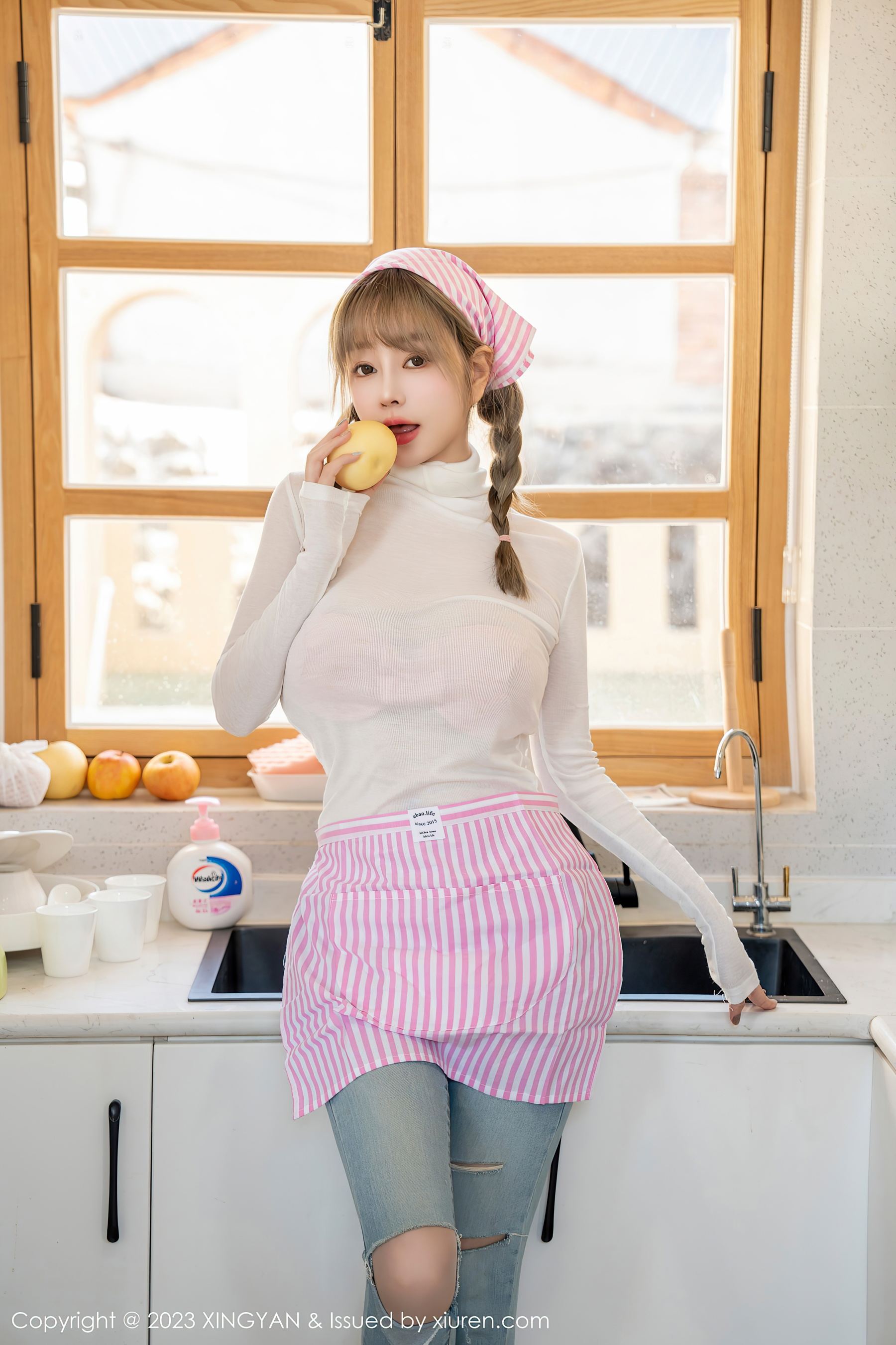 星颜社 VOL.165 王雨纯 牛仔裤美臀第23张