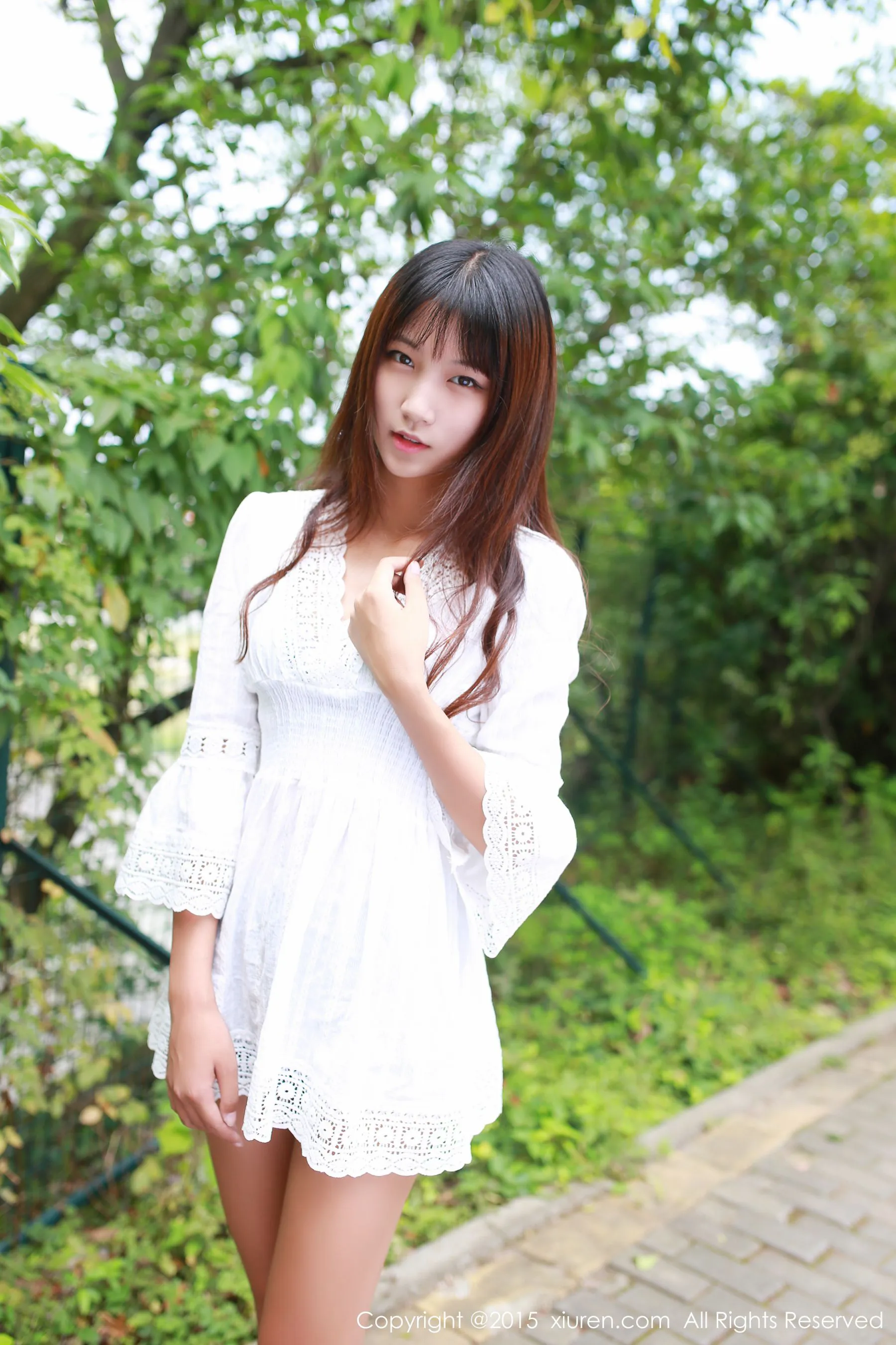 徐畅和徐畅《室外+室内小清新系列》 秀人网 No.357第2张