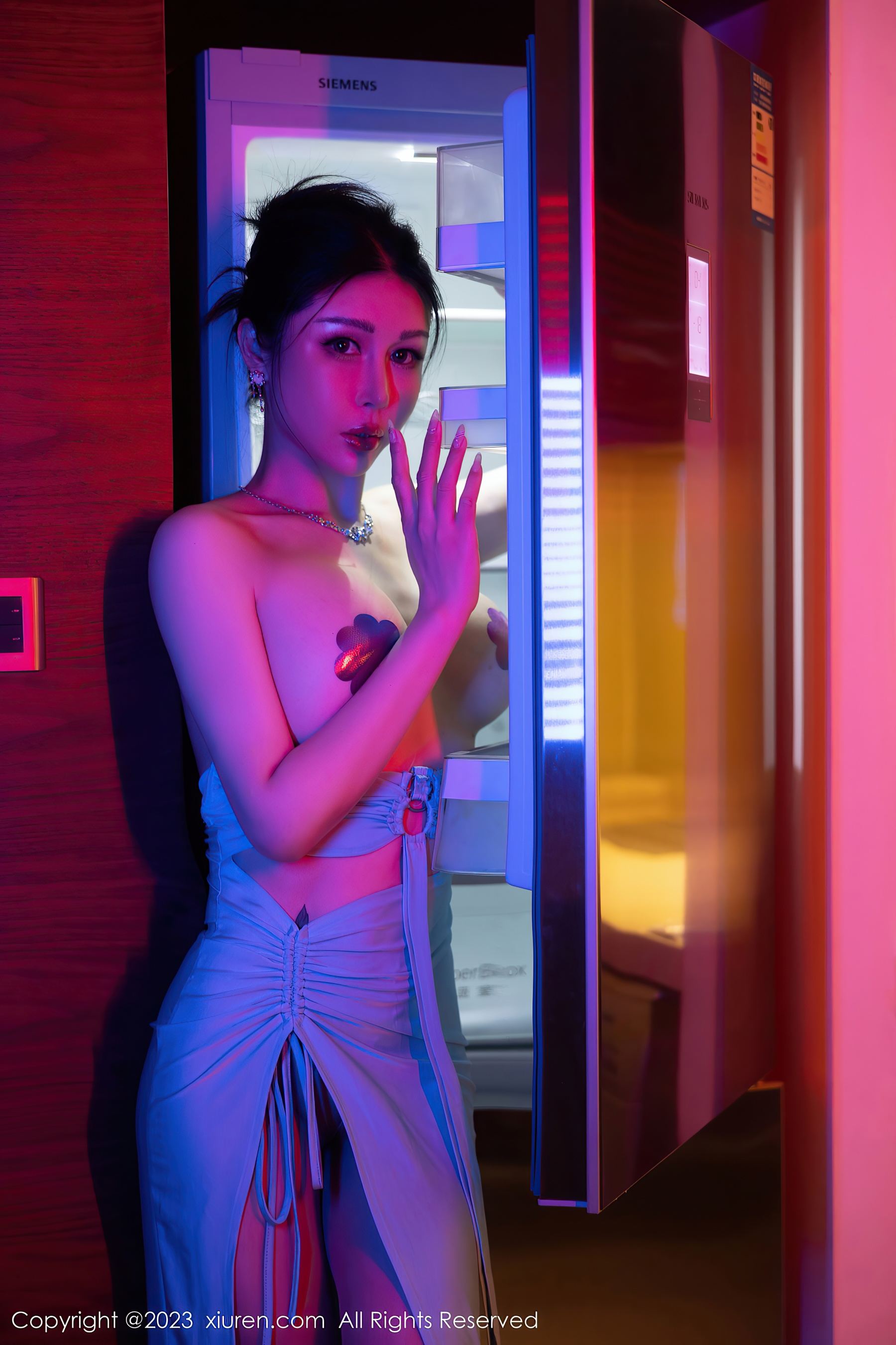  XiuRen 秀人 No.7446 田冰冰 长裙美臀第12张