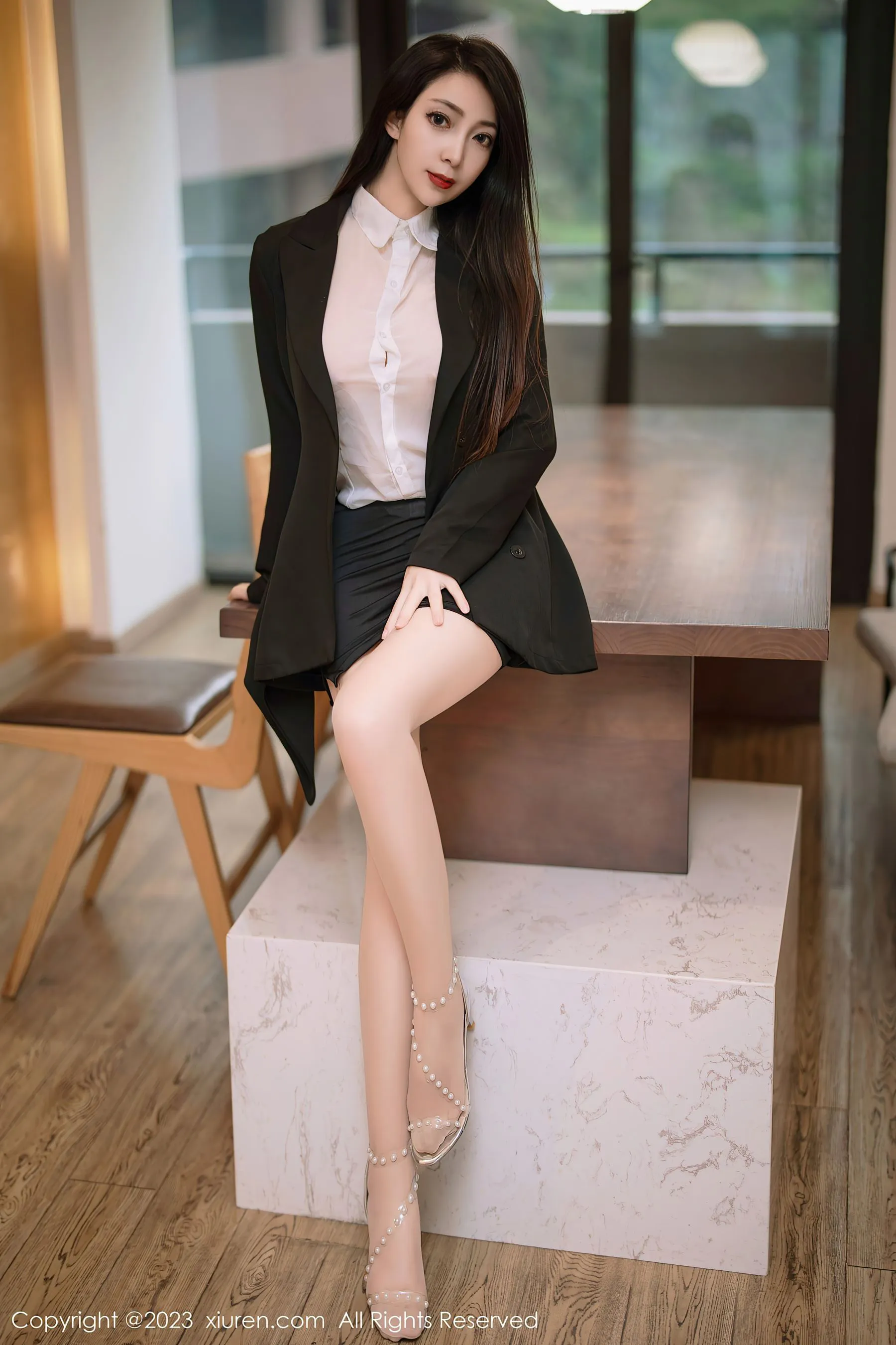  秀人网 No.6341 娇喘JC 丝袜美臀第21张