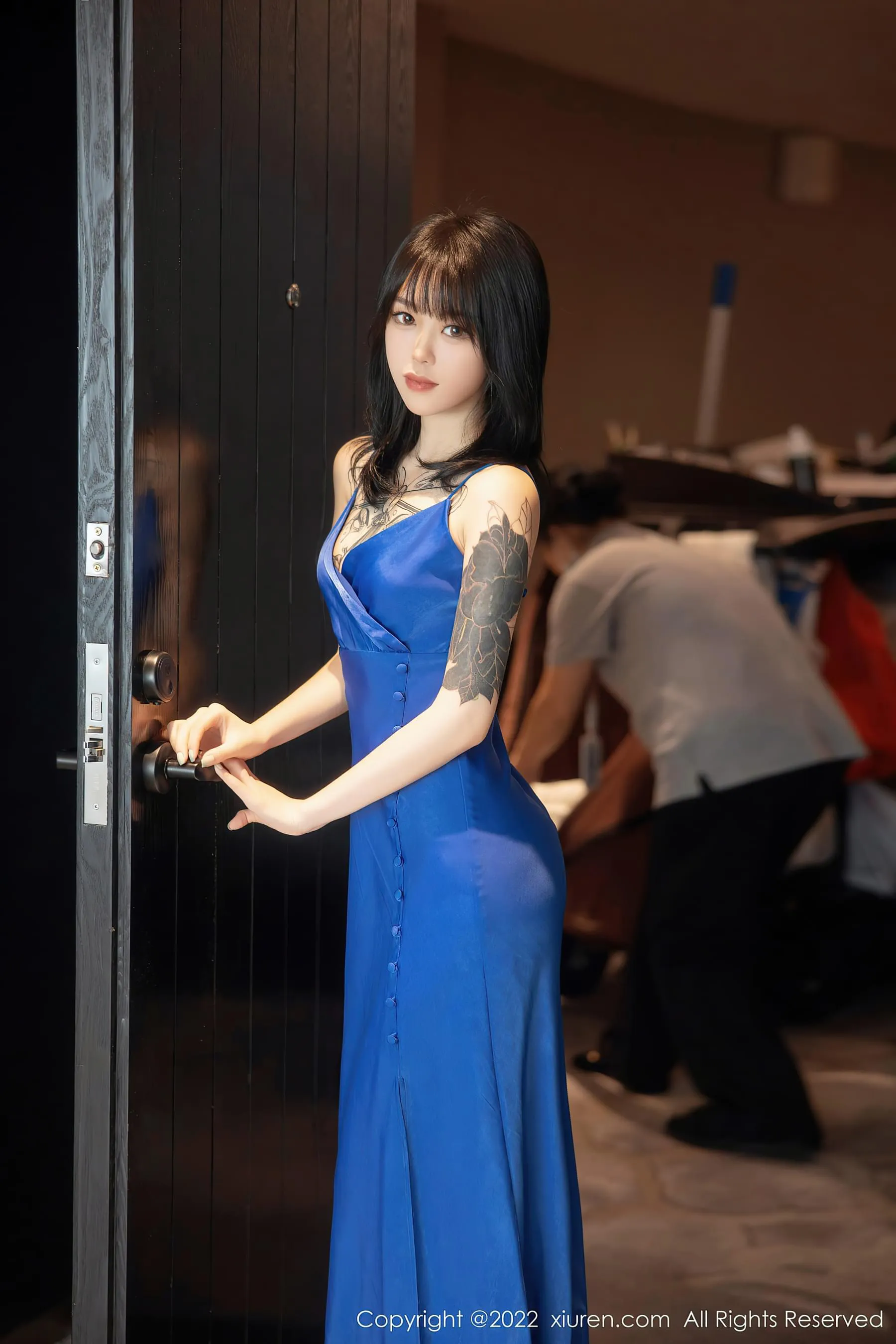  秀人网 No.5165 奶瓶. 吊带裙美腿第23张