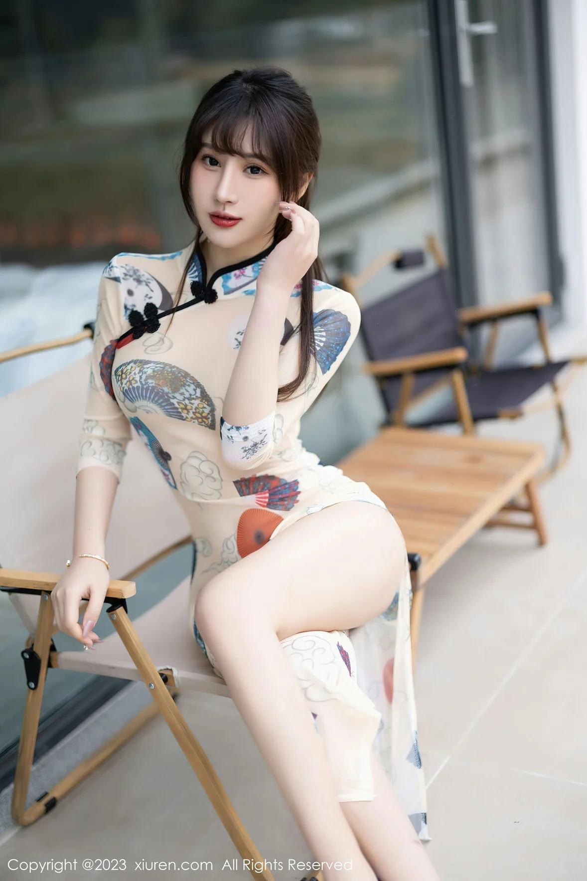  XiuRen 秀人 No.6831 张欣欣 轻透情趣服饰海南岛旅拍 [73P]第9张