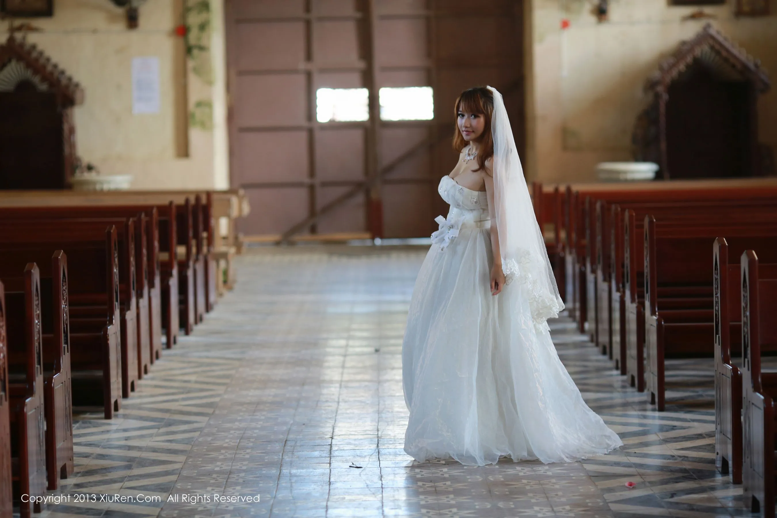  默漠无荢 小清新合集 秀人网 No.053第14张