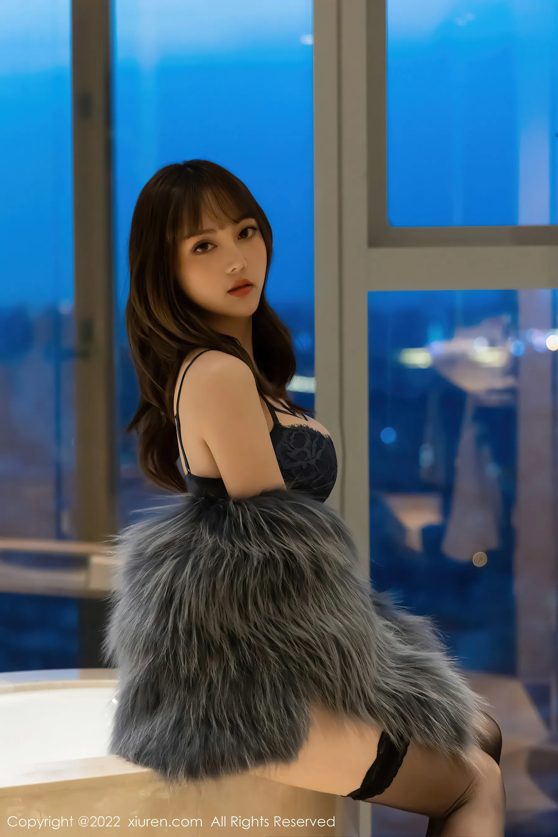  秀人网 No.4644 豆瓣酱 丝袜美腿第3张