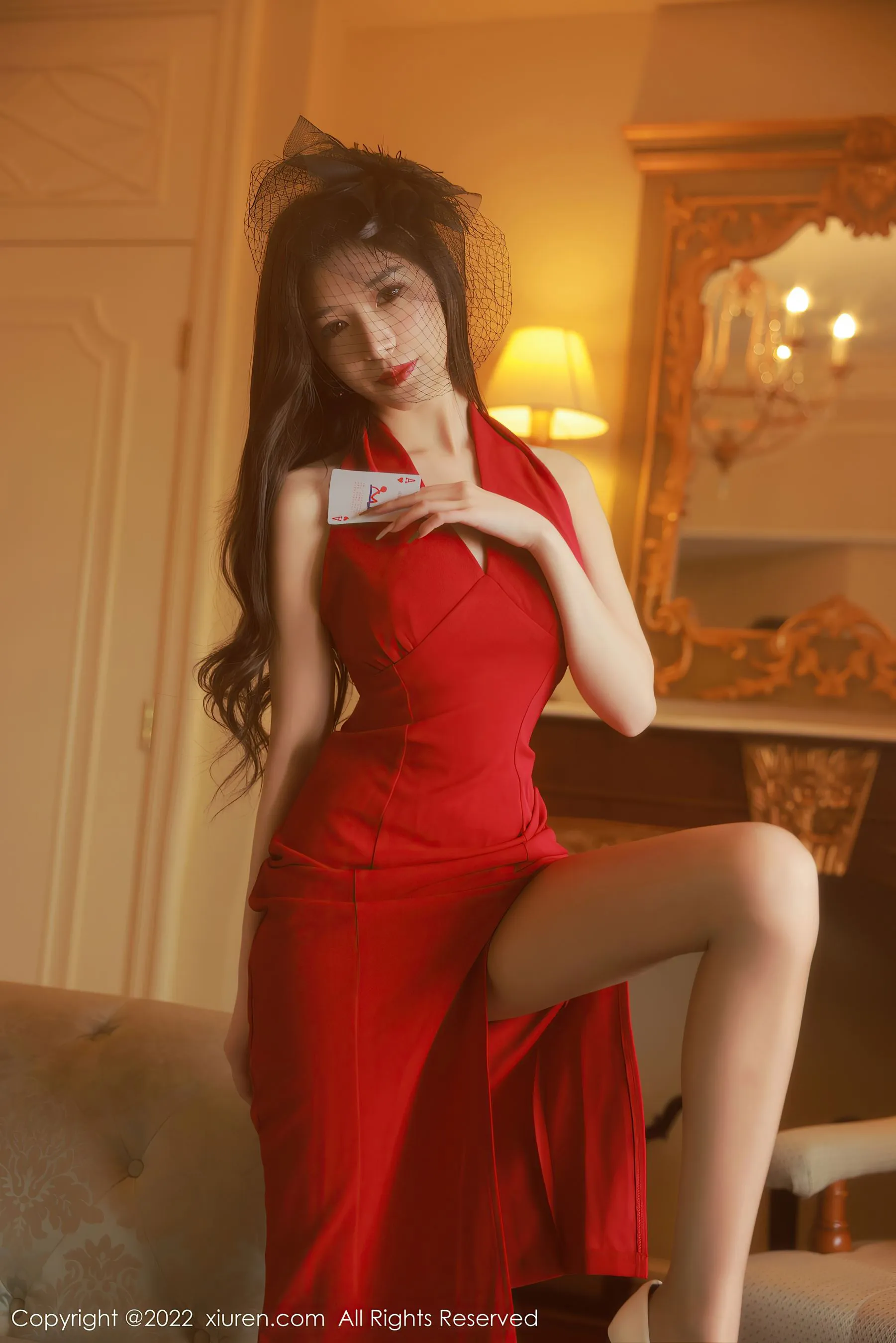  秀人网 No.5542 Hebe韩心雨第1张