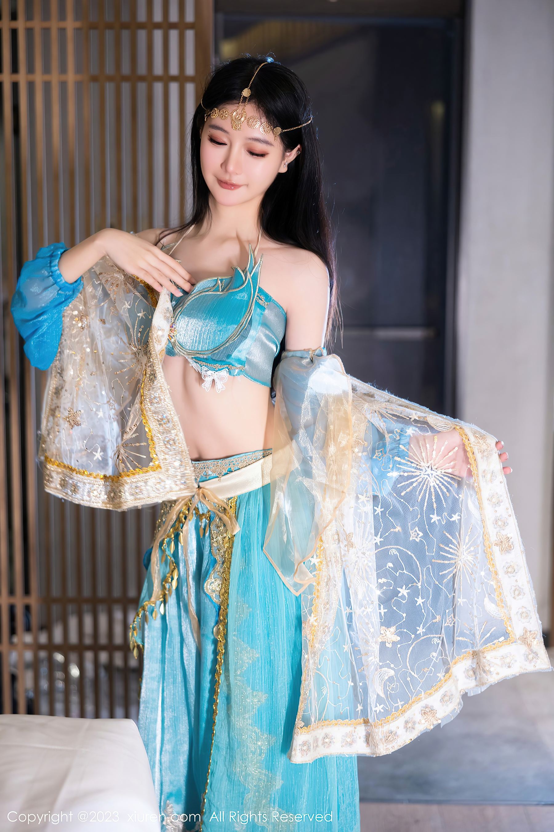  XiuRen 秀人 No.7469 幼幼 西域舞娘美腿第3张