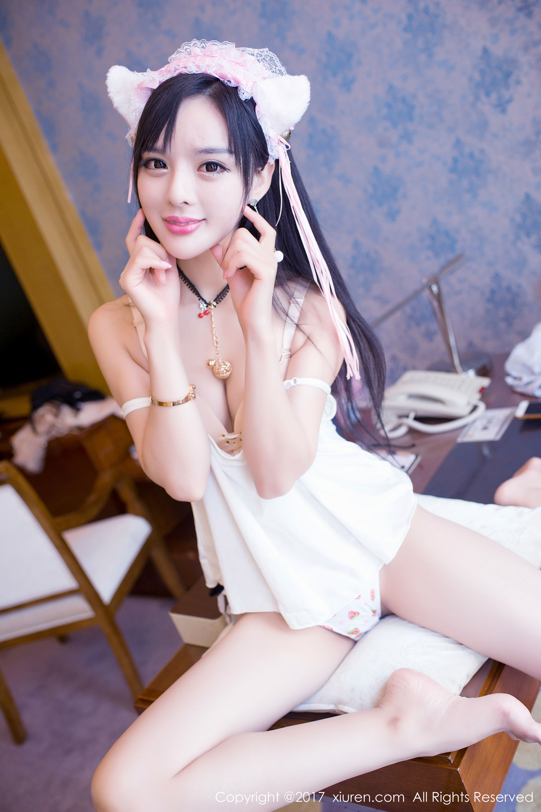 柠檬baby《吊带小猫女+体操服》 秀人 NO.874第6张