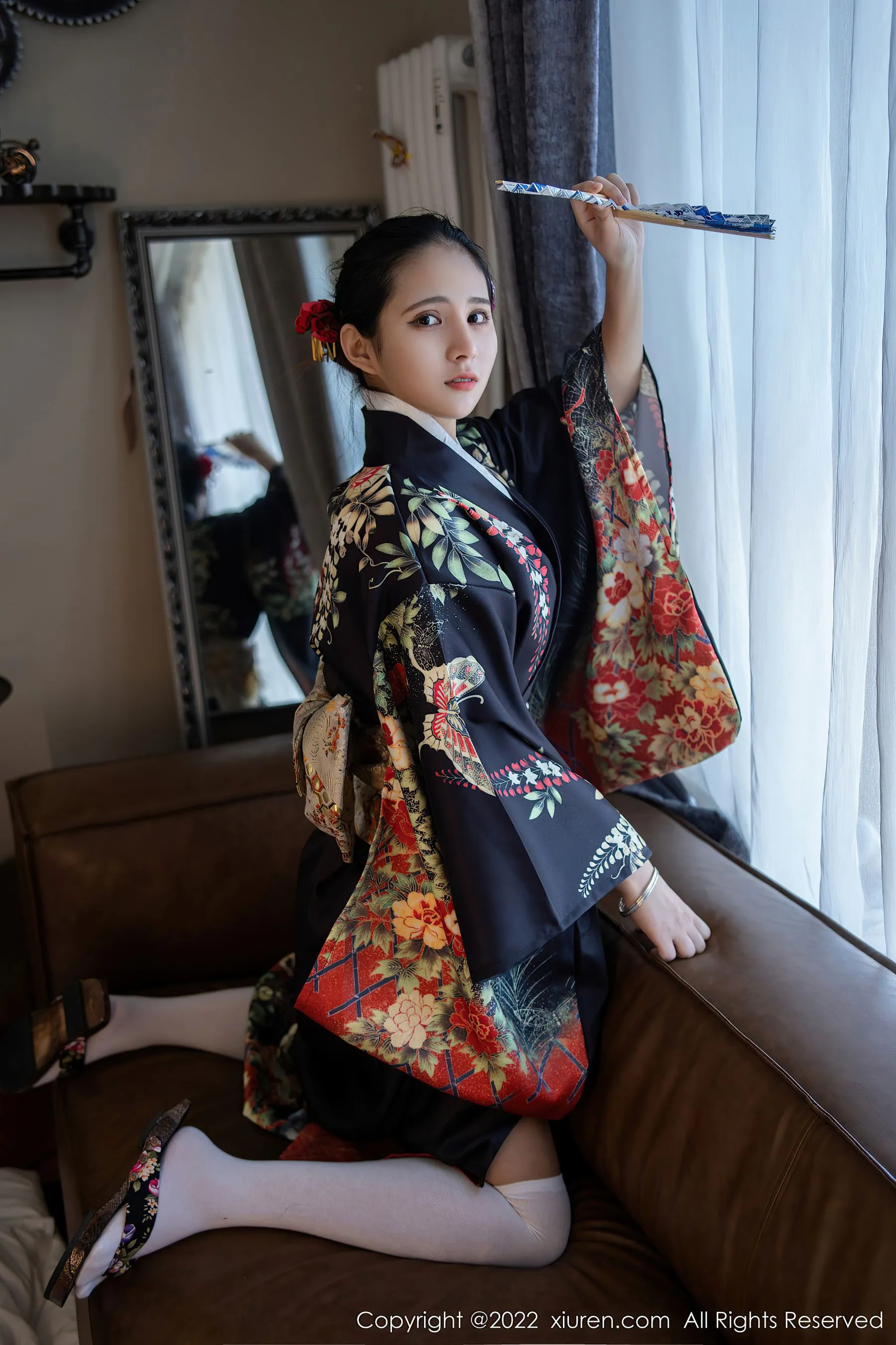  秀人网 No.5309 久久Aimee 和服美臀第16张