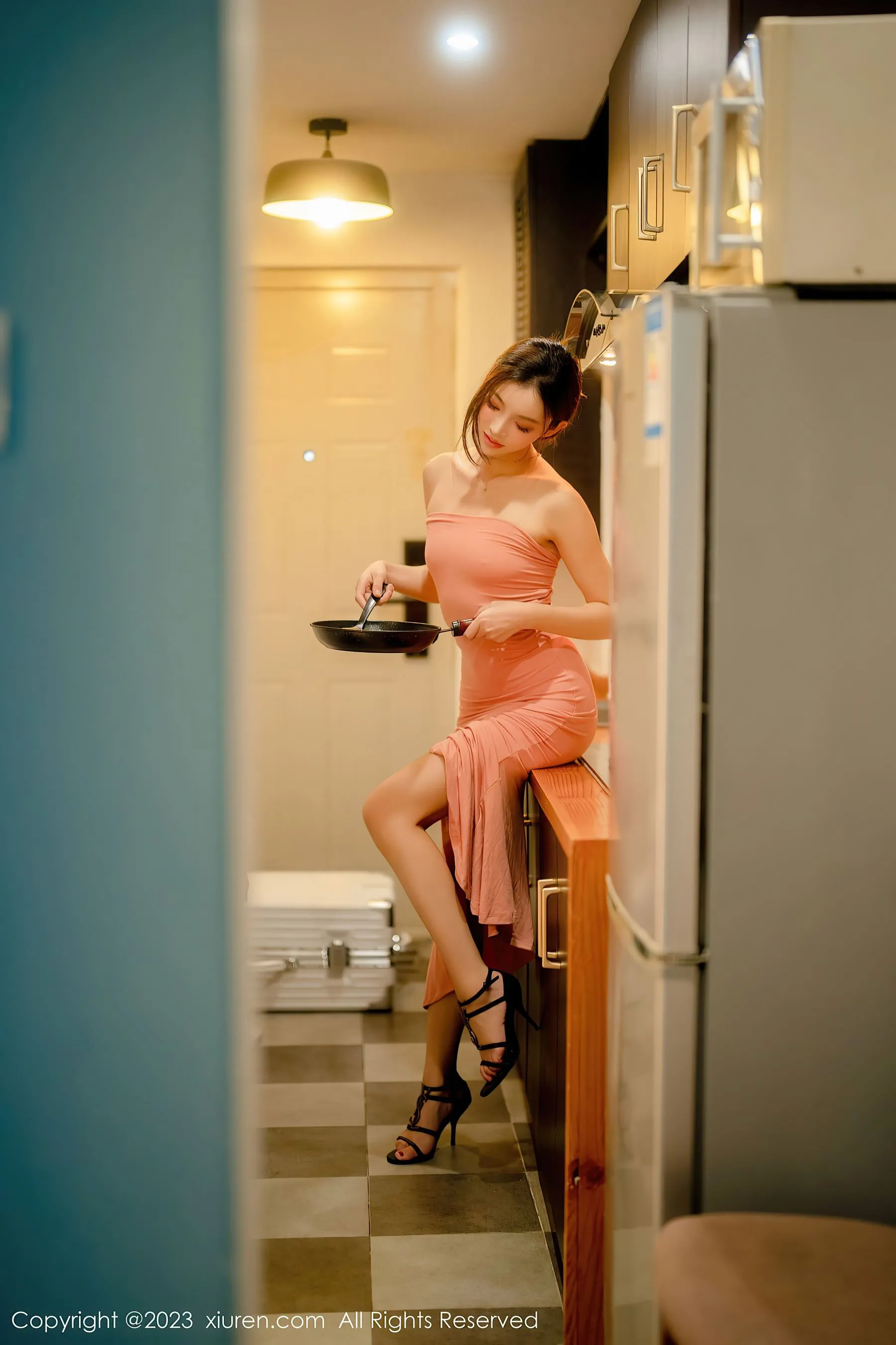  秀人网 No.6437 加朵babe 美腿丝袜第18张