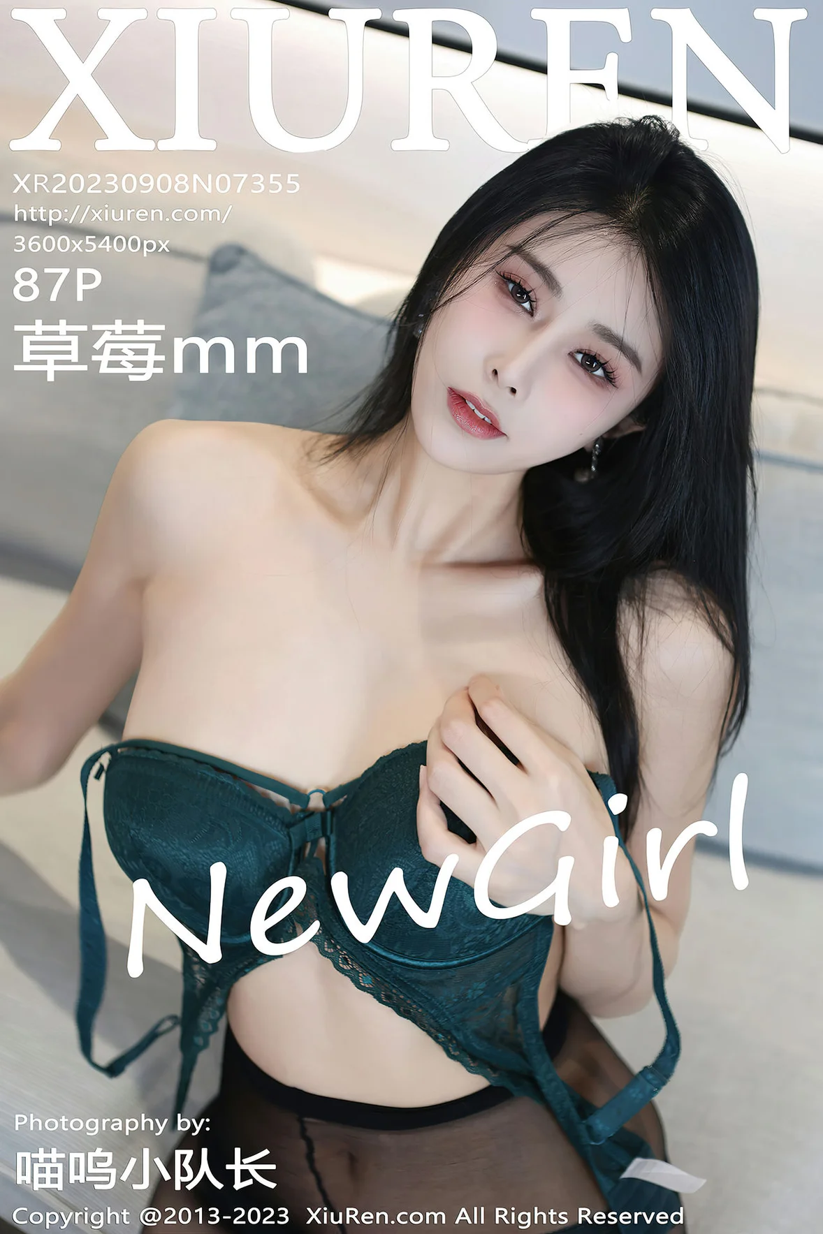  秀人网 No.7355 草莓mm 短款旗袍性感写真 [88P]第30张