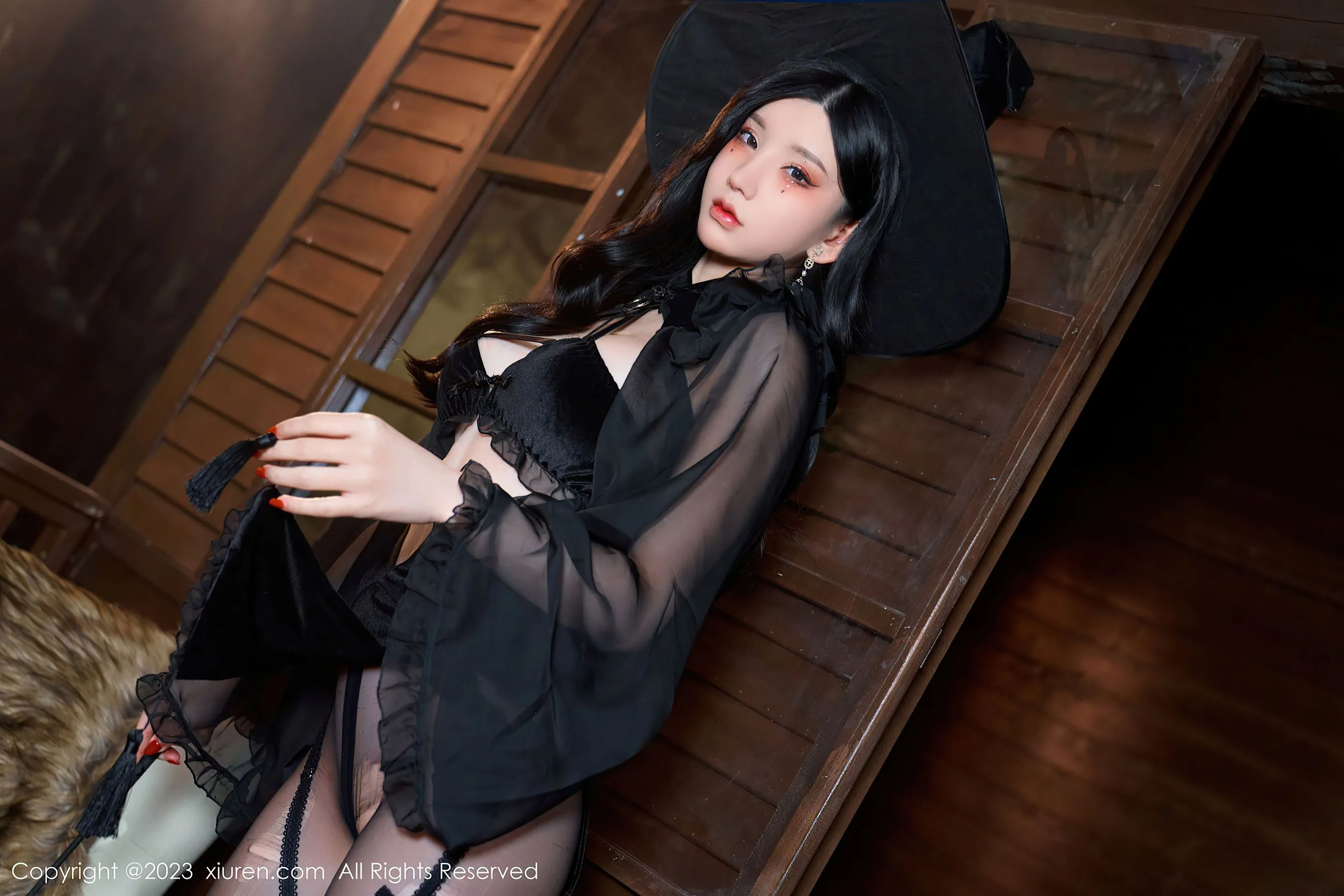  秀人网 No.6362 周于希Sally 黑丝美臀第7张