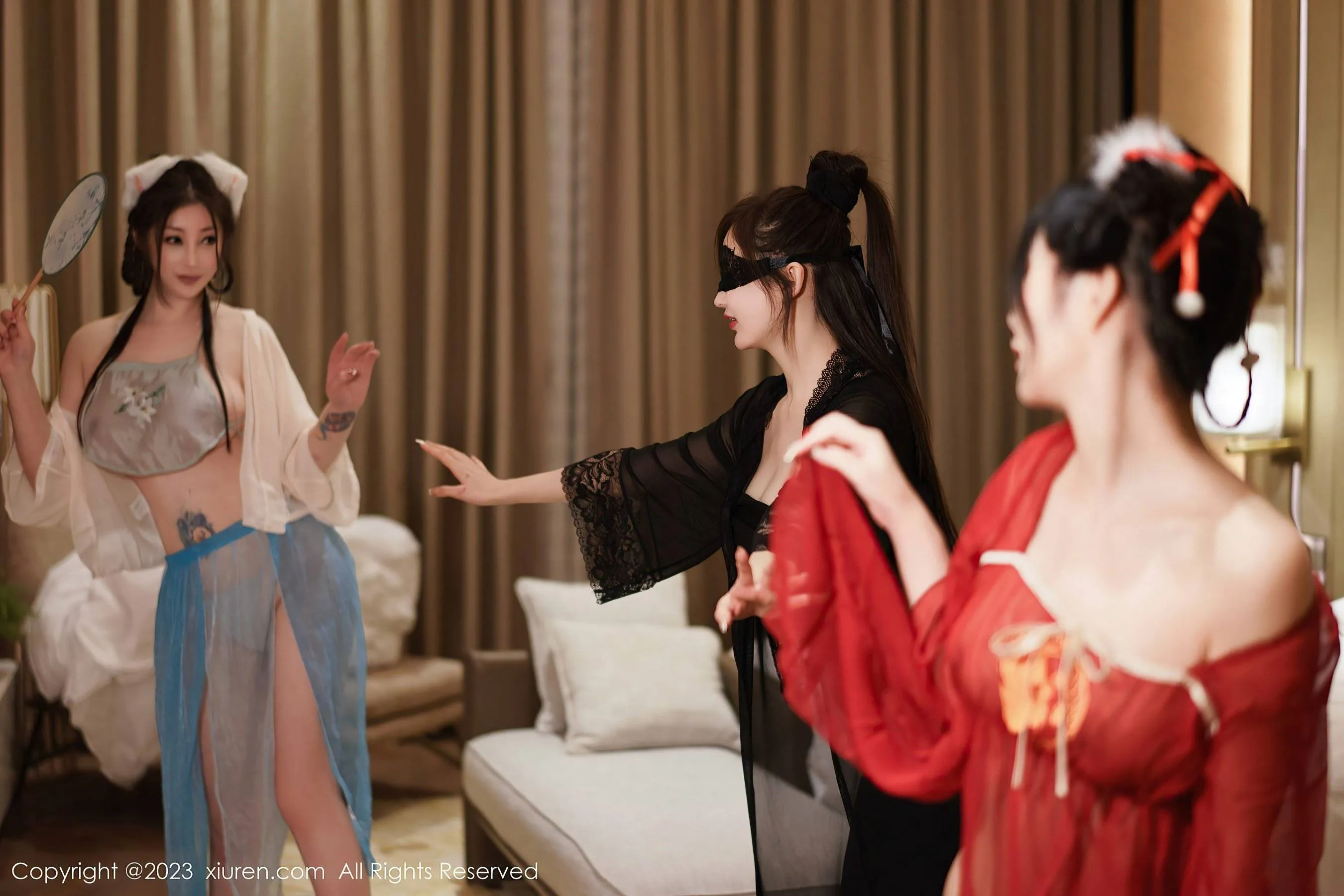  秀人网 No.6170 妲己_Toxic 古装美腿第4张