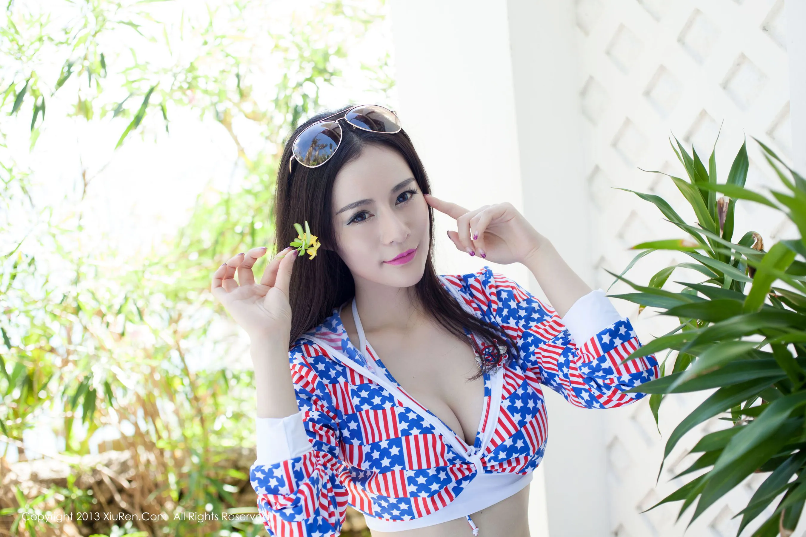  nancy小姿 &小清新泳装 秀人网 No.060第3张