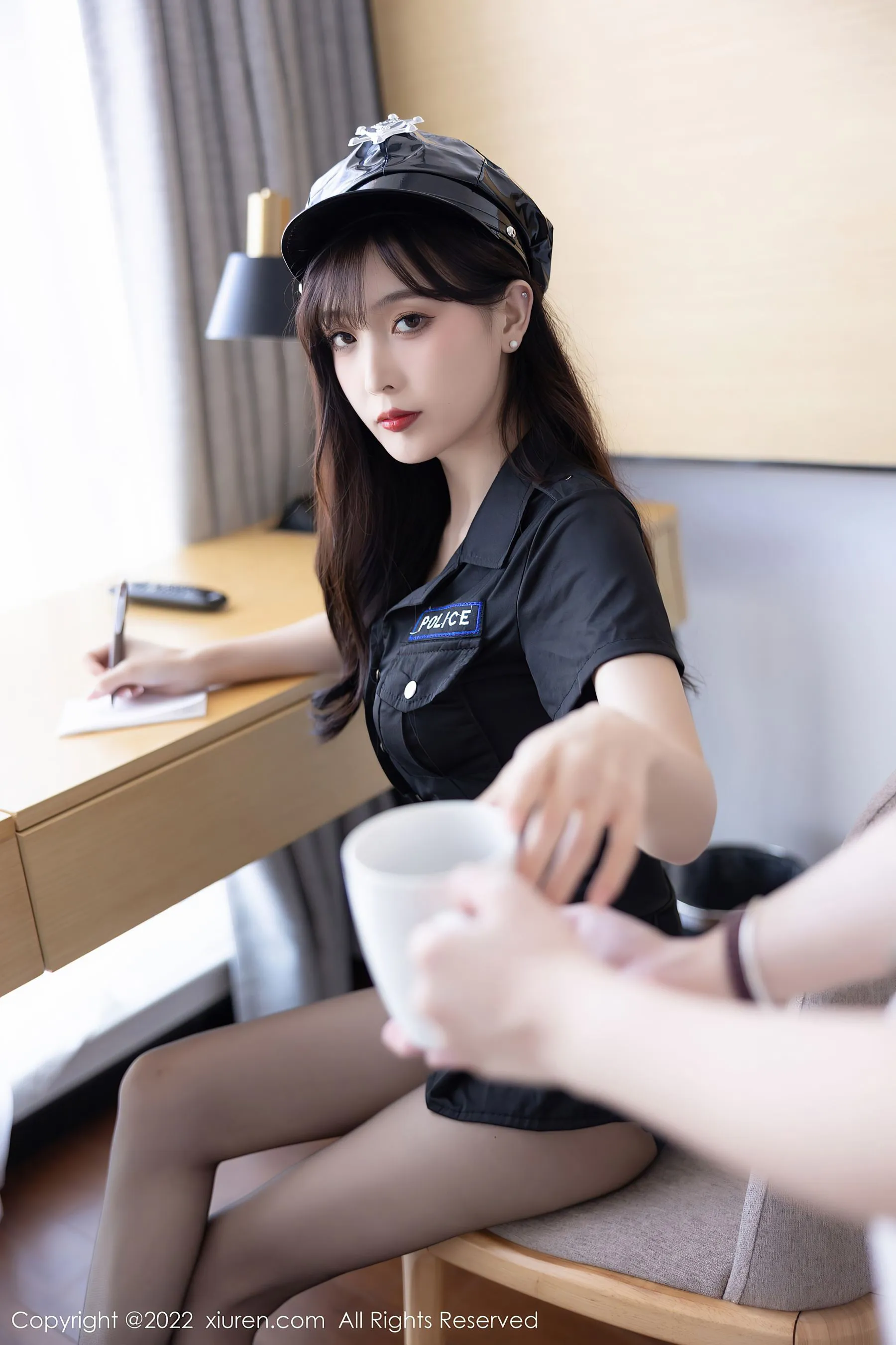  秀人网 No.5517 林星阑 黑丝美腿第19张