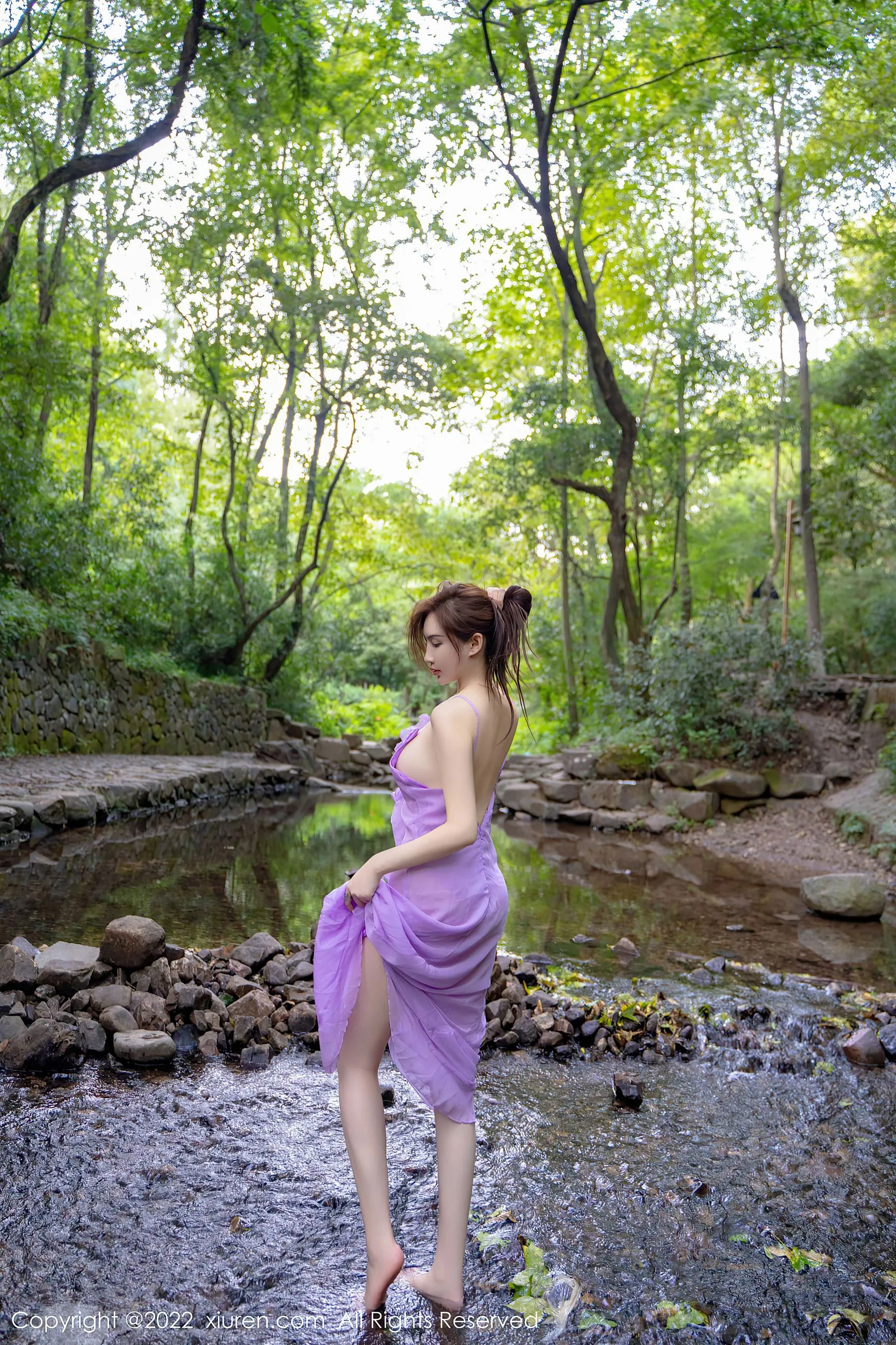  秀人网 No.5690 婠婠么 美腿长裙第23张