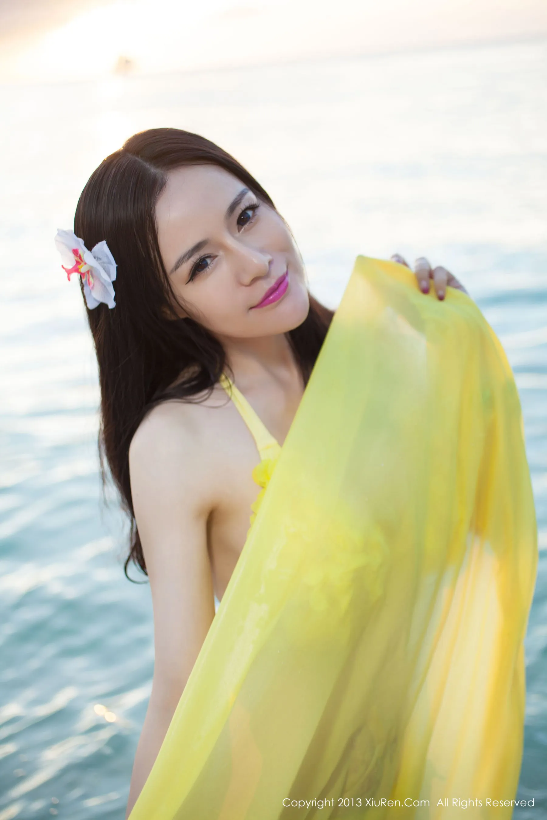 nancy小姿 &海边唯美比基尼系列 秀人网 No.069第11张