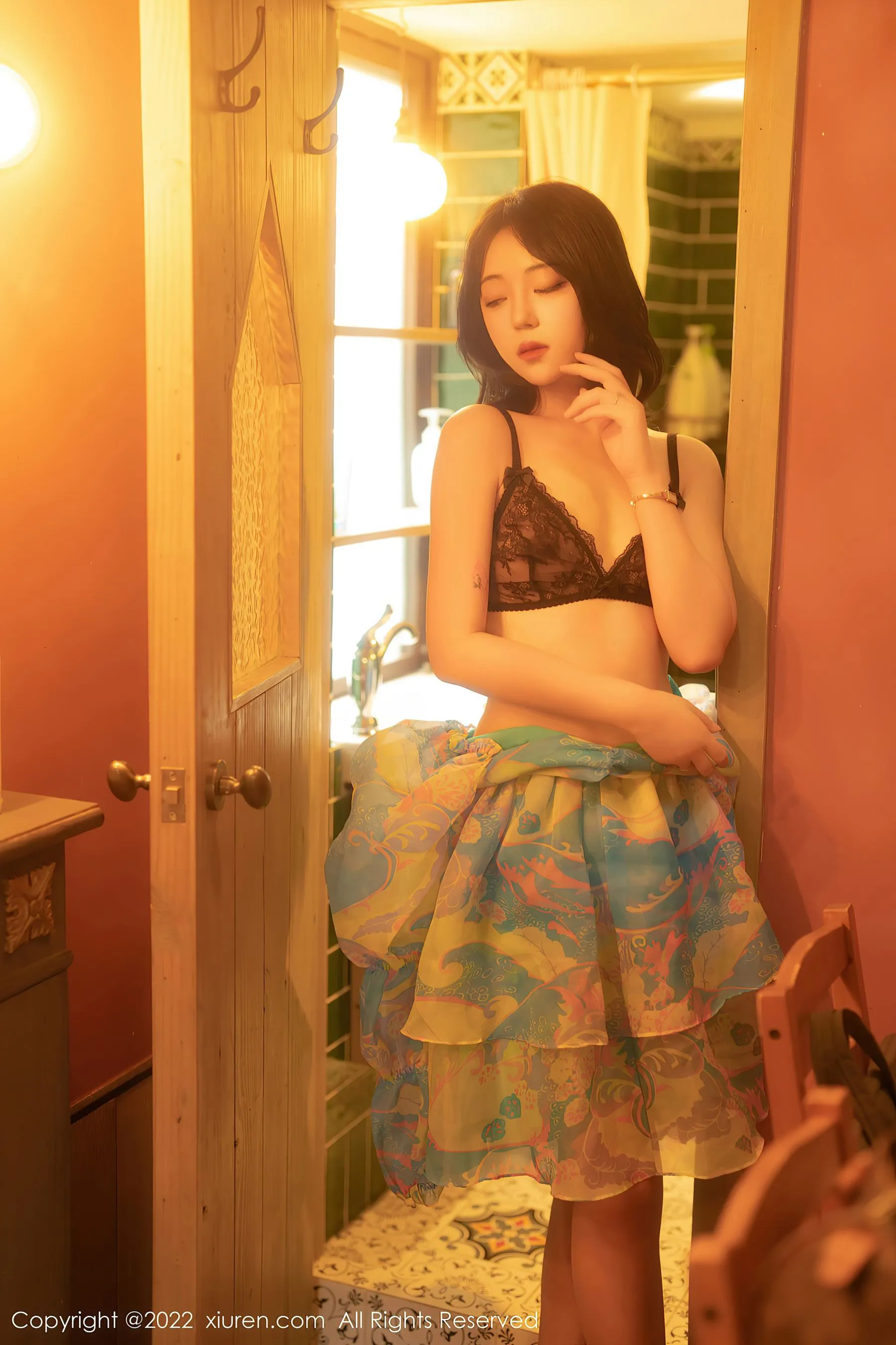  秀人网 No.5749 露露luncy 长裙美腿第2张