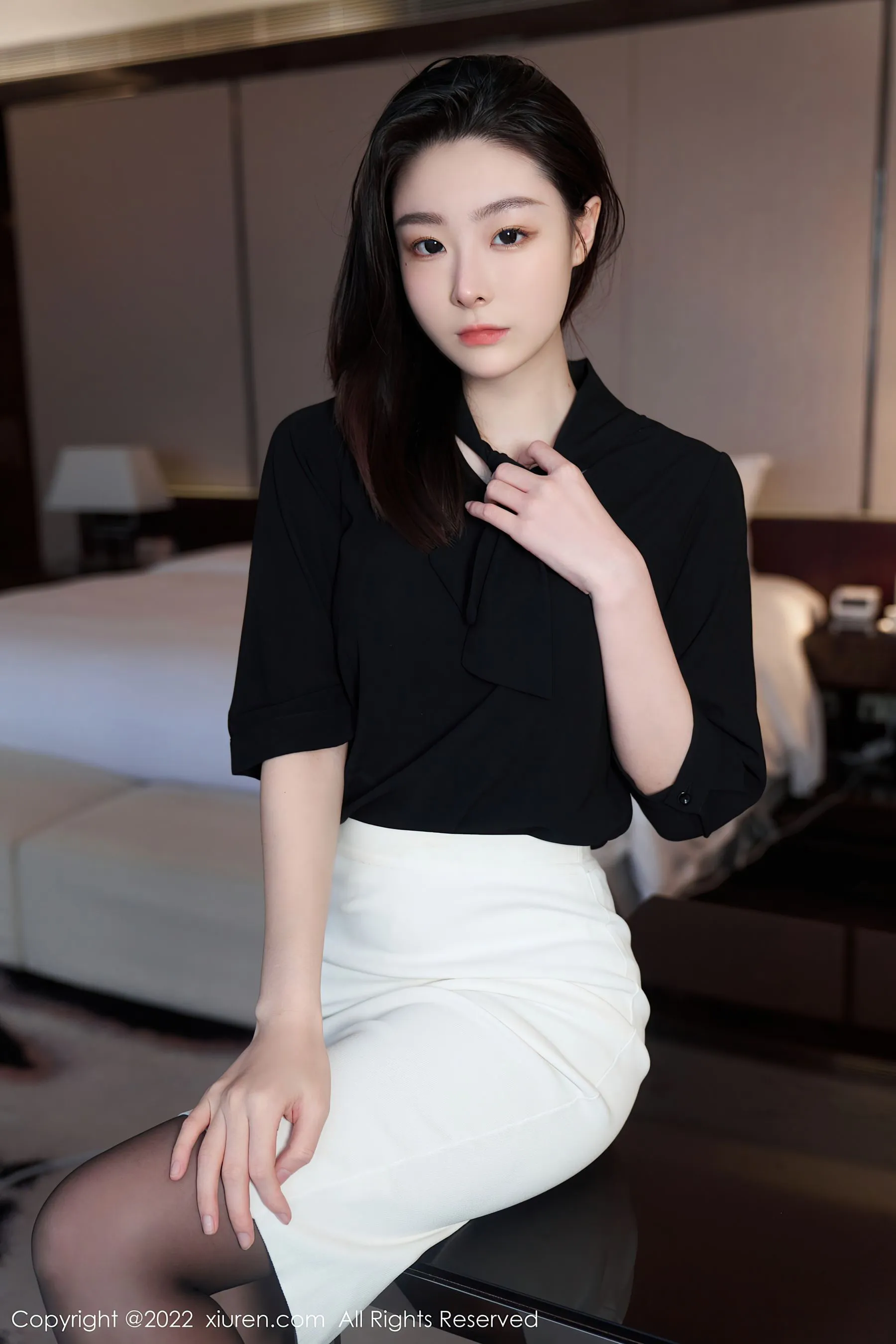  秀人网 No.5312 是小逗逗 短裙美腿第14张