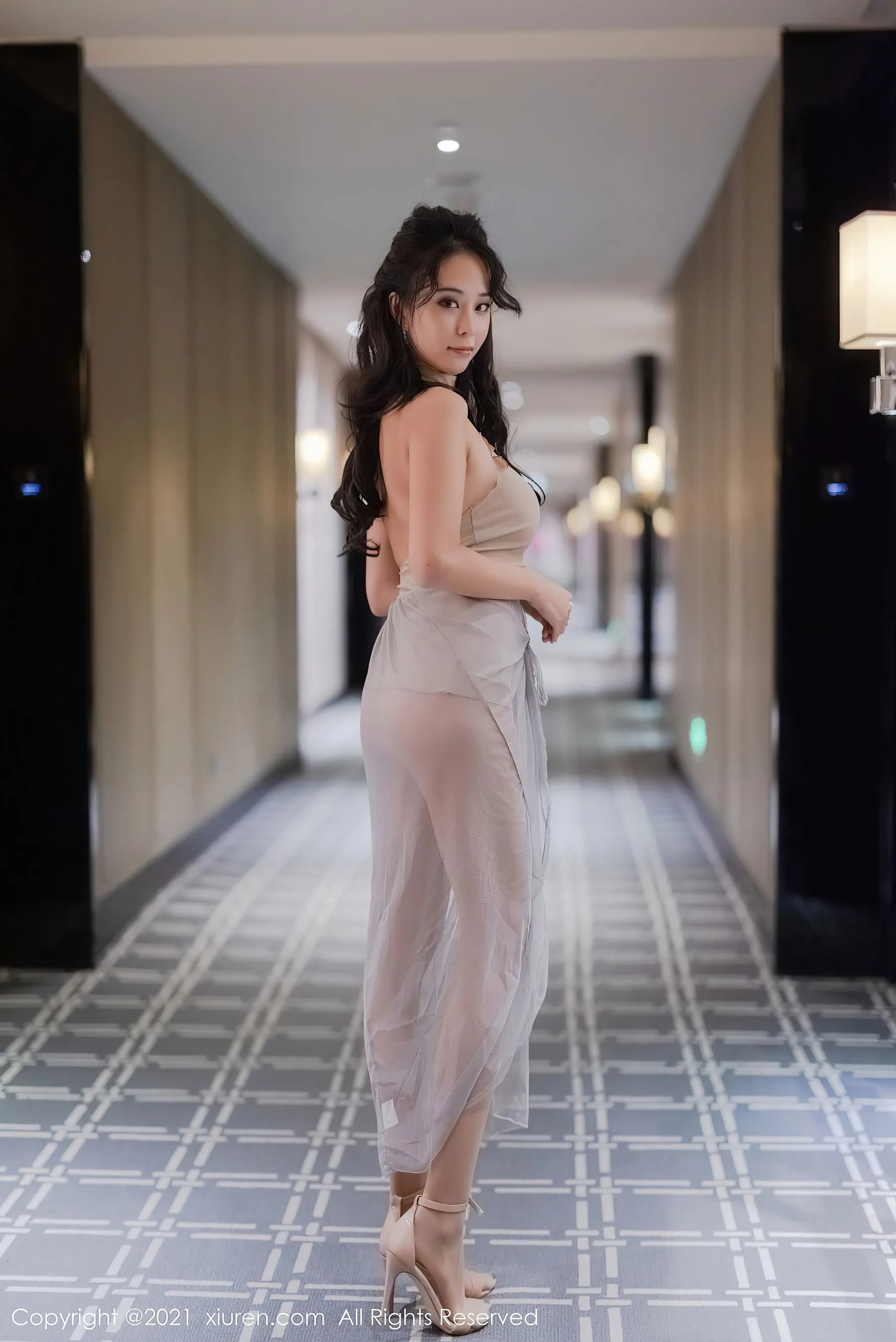 秀人 No.3614 蓝夏Akasha第3张