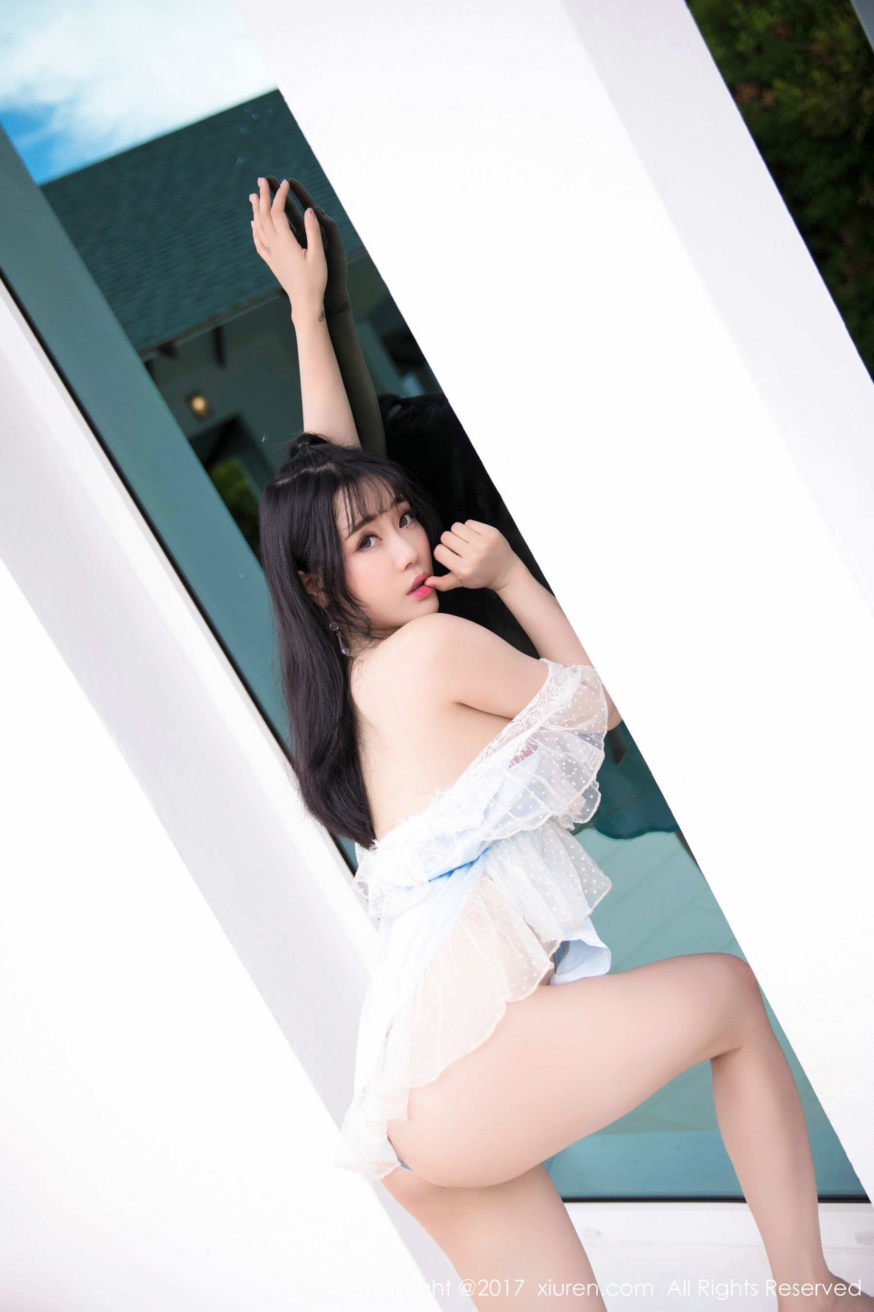 兜豆靓Youlina《田园风仙子》 秀人 NO.855第10张